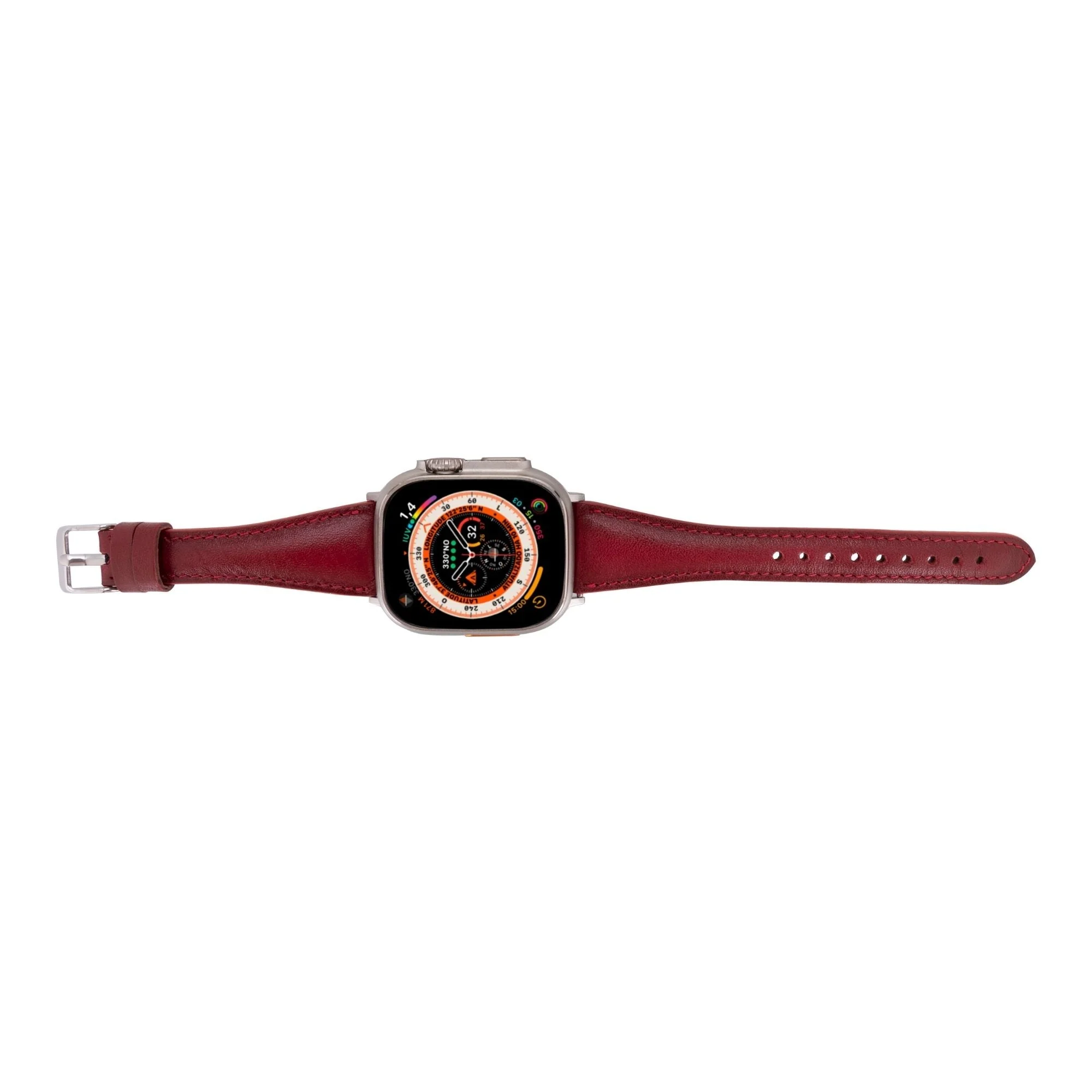 Evansville Slim Leather Bands for Apple Watch 9, Ultra 2 & SE - Image 28