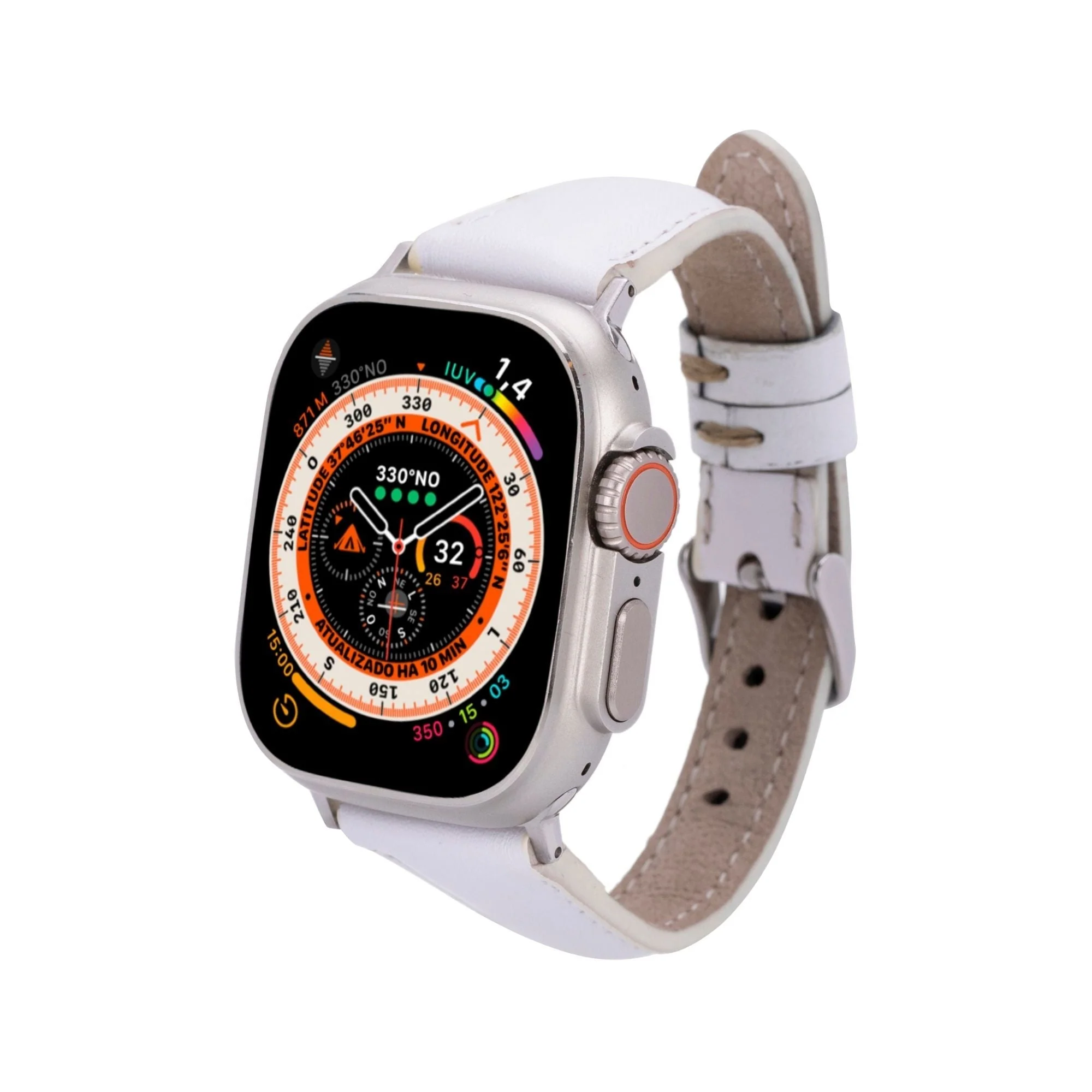 Evansville Slim Leather Bands for Apple Watch 9, Ultra 2 & SE - Image 31