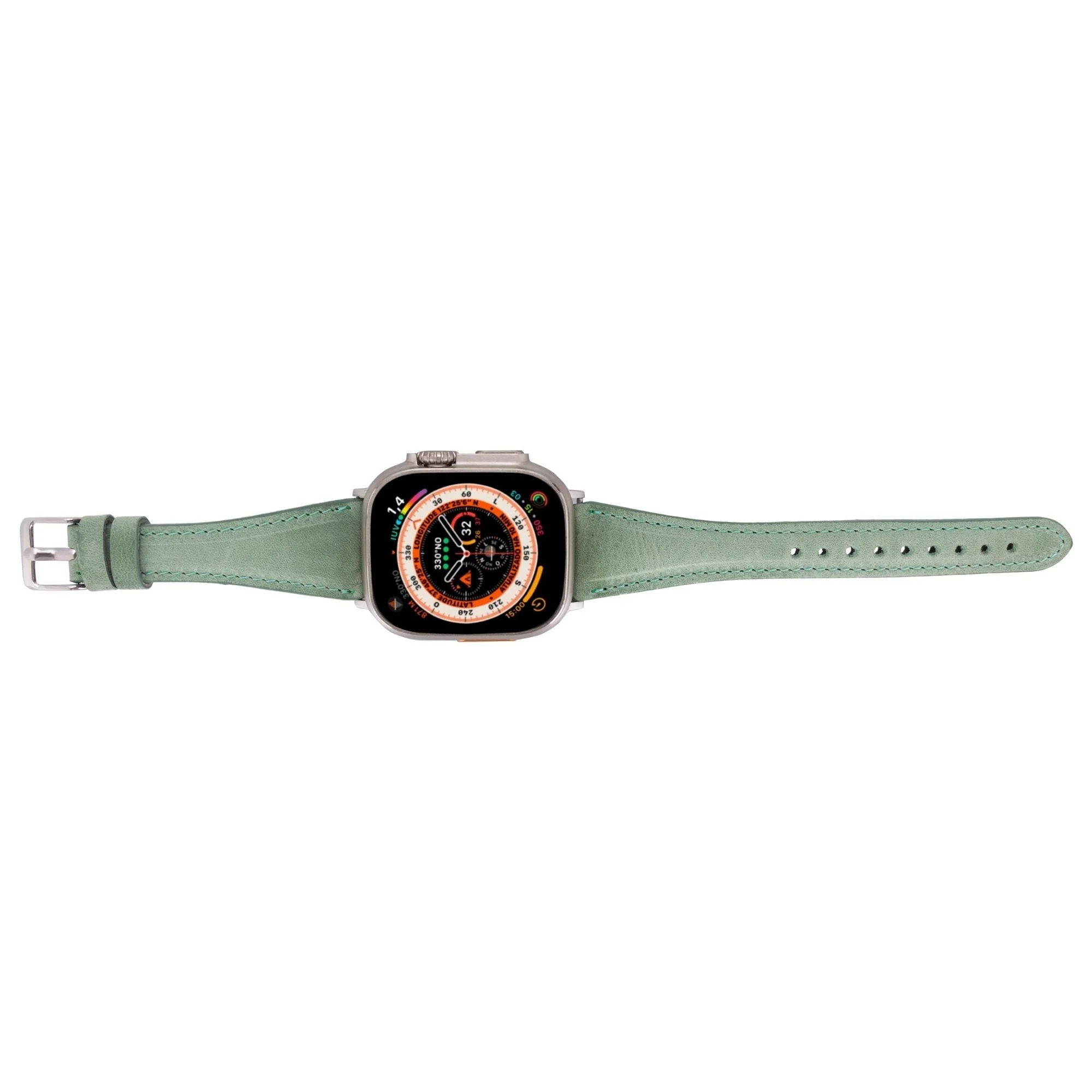 Evansville Slim Leather Bands for Apple Watch 9, Ultra 2 & SE - Image 38