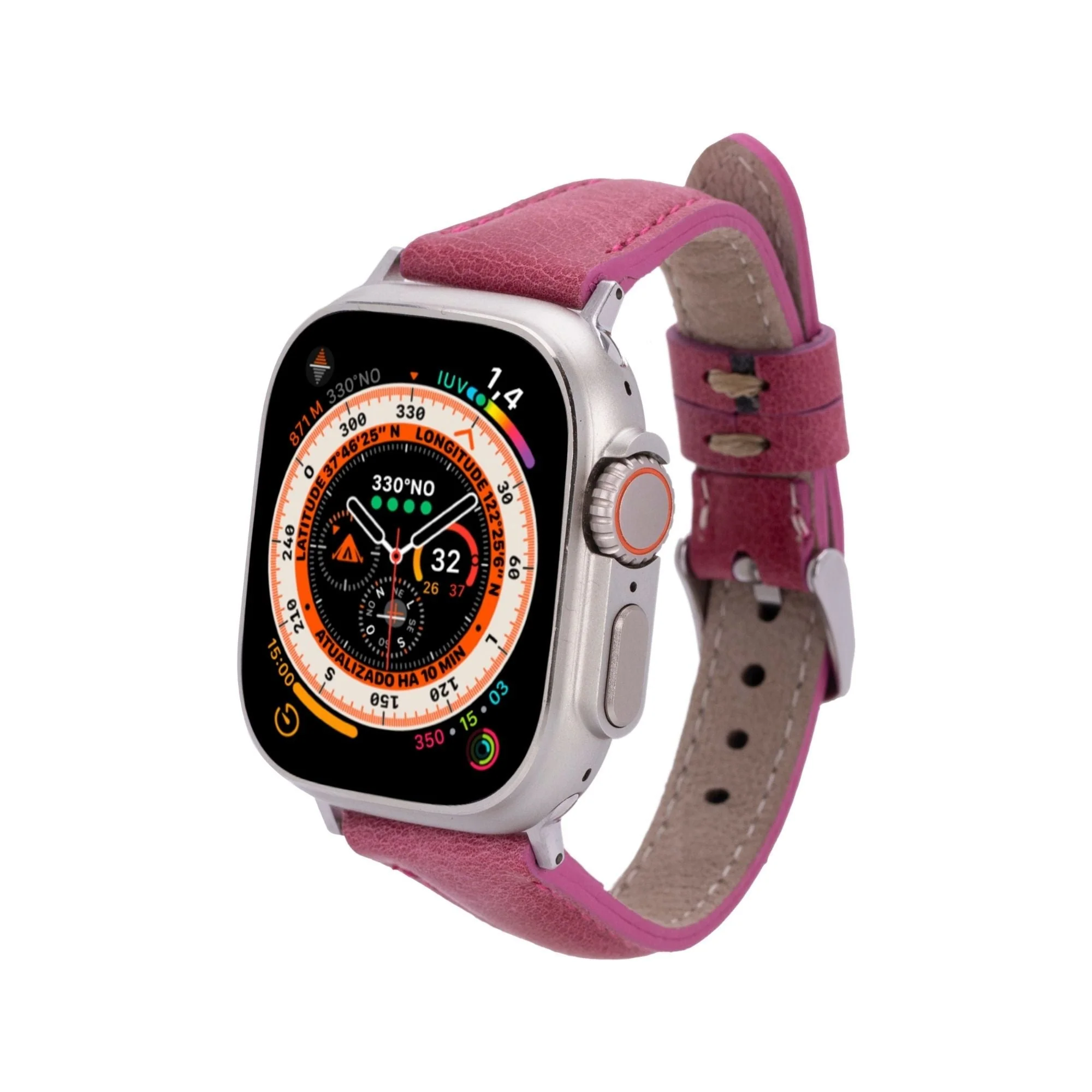 Evansville Slim Leather Bands for Apple Watch 9, Ultra 2 & SE - Image 41
