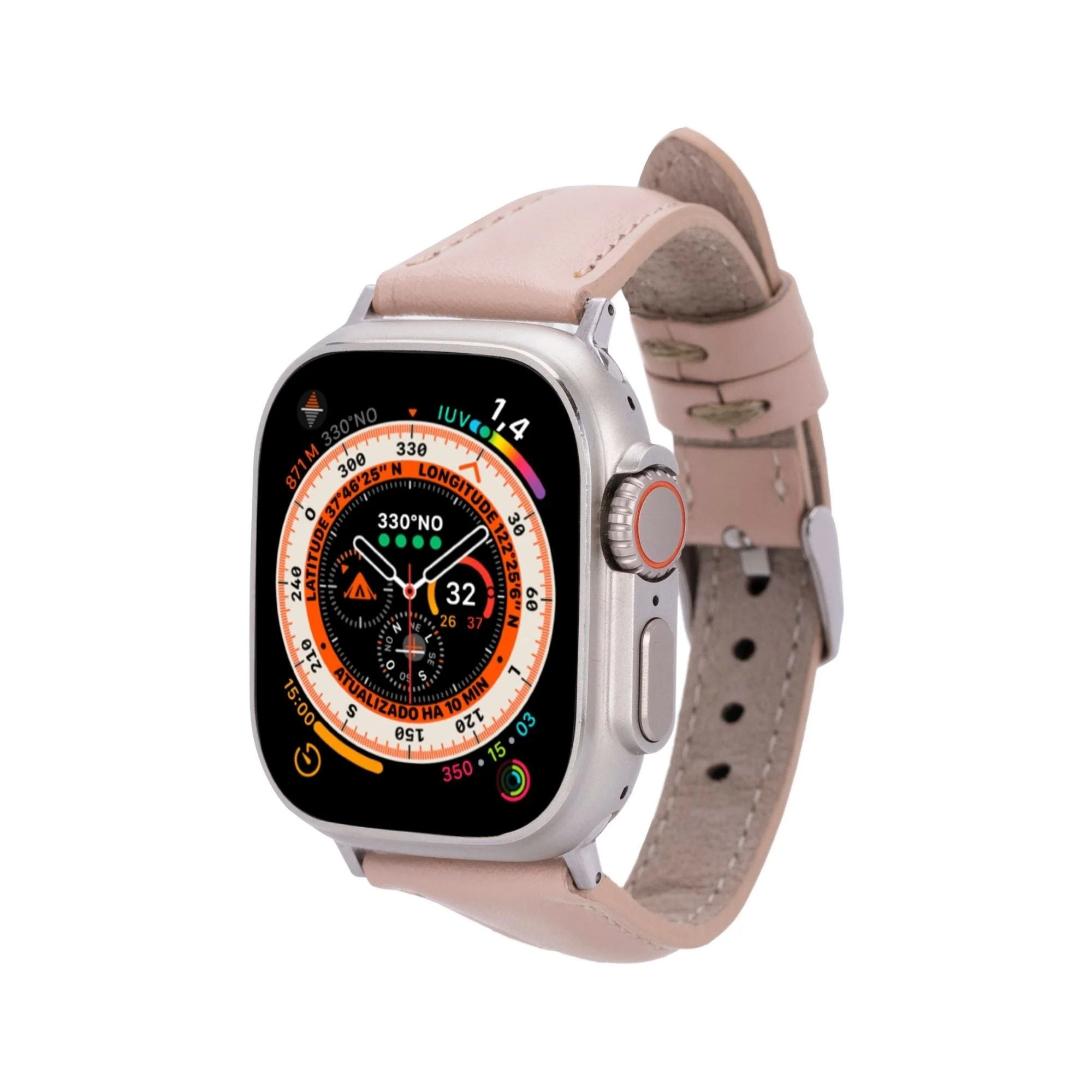 Evansville Slim Leather Bands for Apple Watch 9, Ultra 2 & SE - Image 46