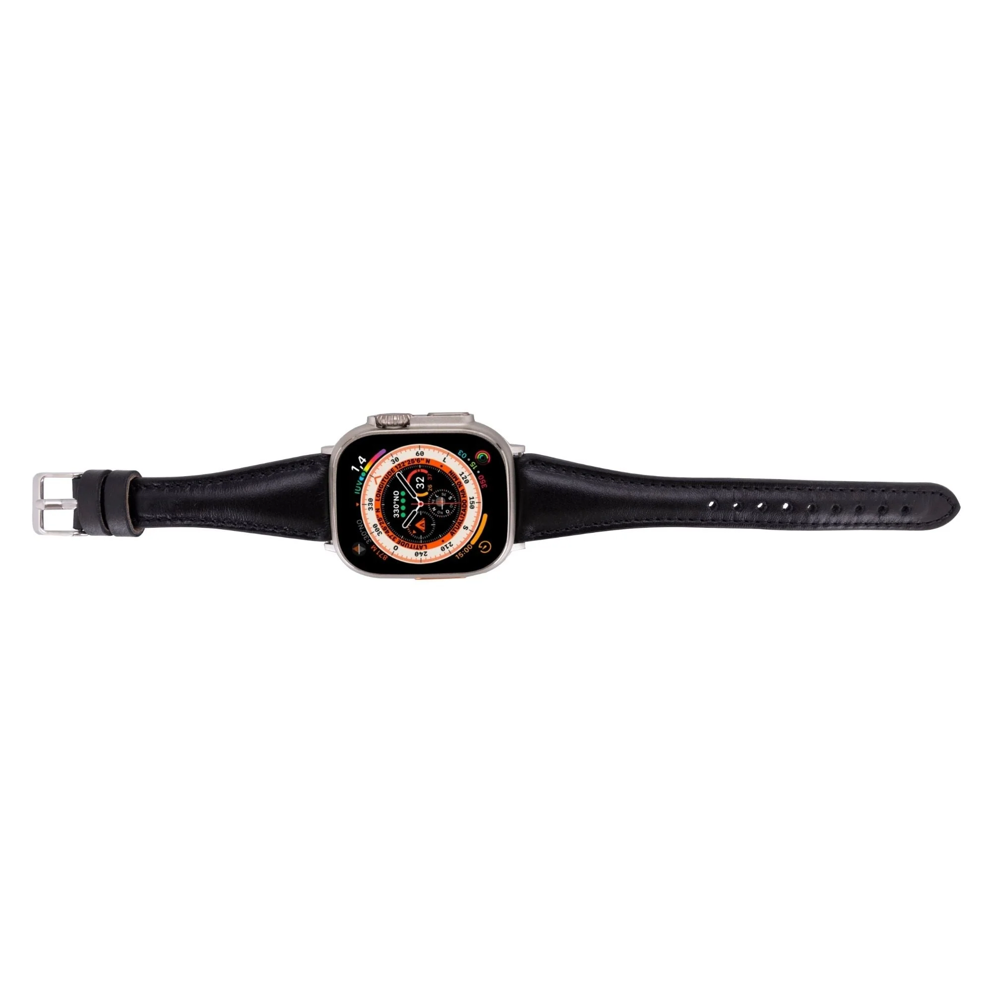 Evansville Slim Leather Bands for Apple Watch 9, Ultra 2 & SE - Image 8