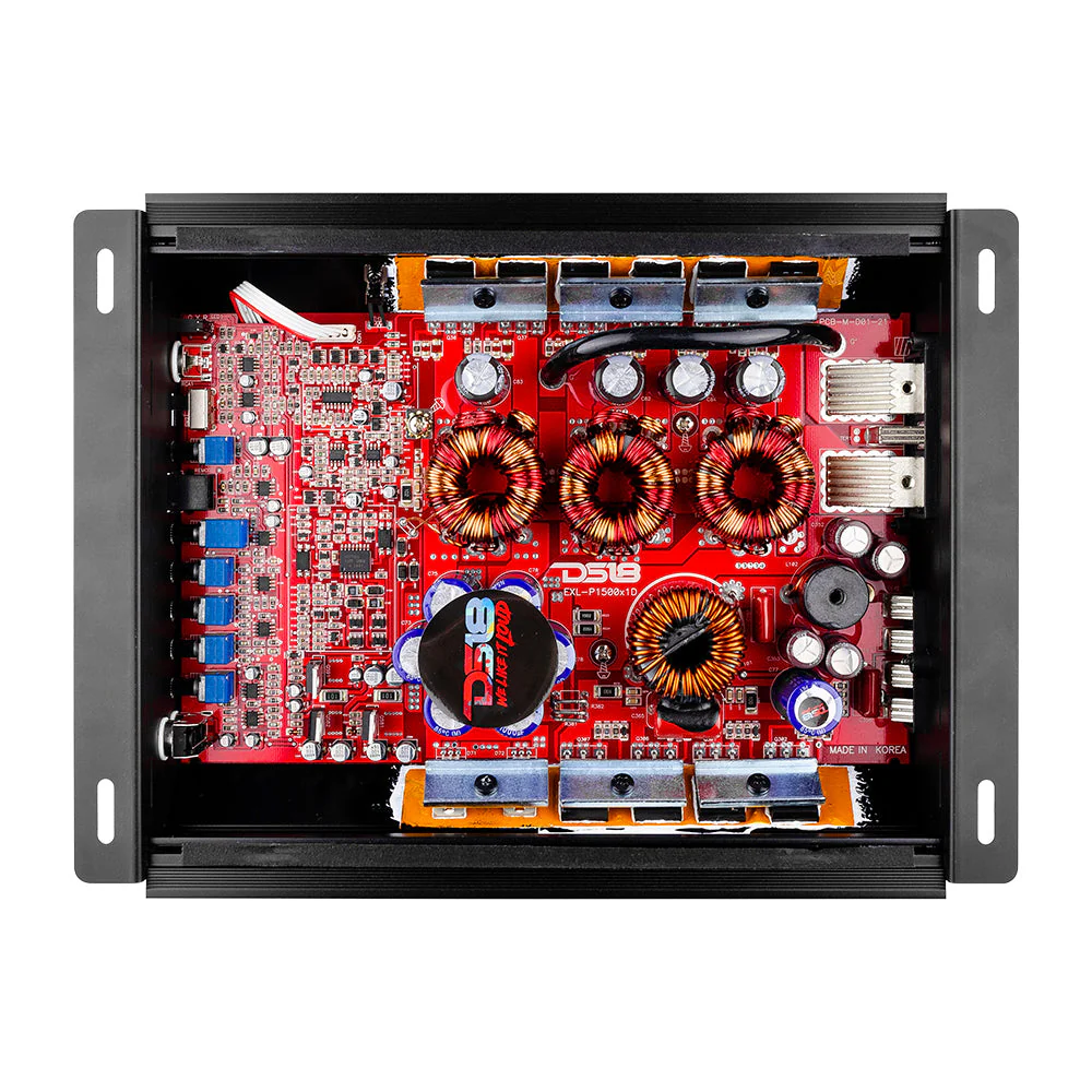 EXL 1-Channel Class D Amplifier 1500 Watts Rms @ 1-Ohm Made In Korea - Image 2