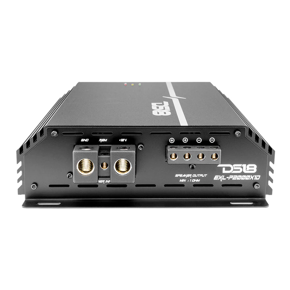 EXL 1-Channel Class D Amplifier 2000 Watts Rms @ 1-Ohm Made In Korea - Image 4
