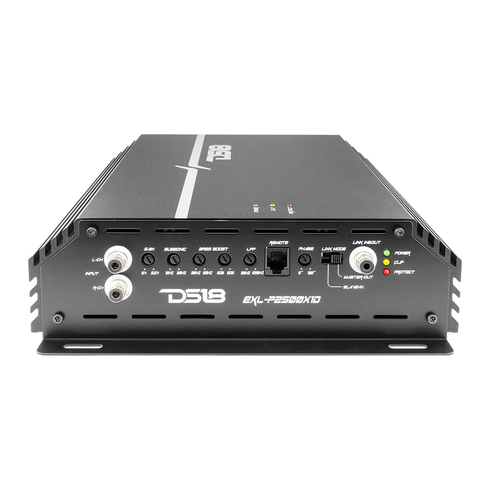 EXL 1-Channel Class D Amplifier 2500 Watts Rms @ 1-Ohm Made In Korea - Image 3