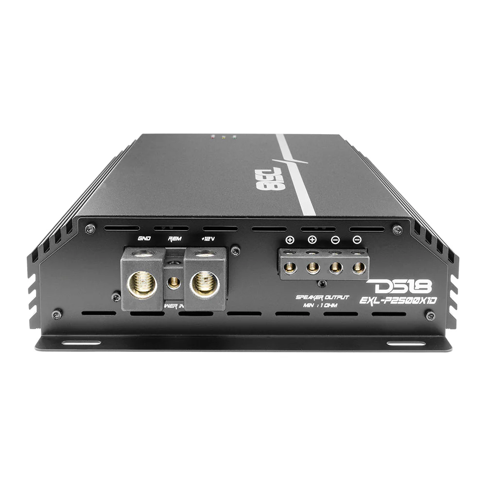 EXL 1-Channel Class D Amplifier 2500 Watts Rms @ 1-Ohm Made In Korea - Image 4