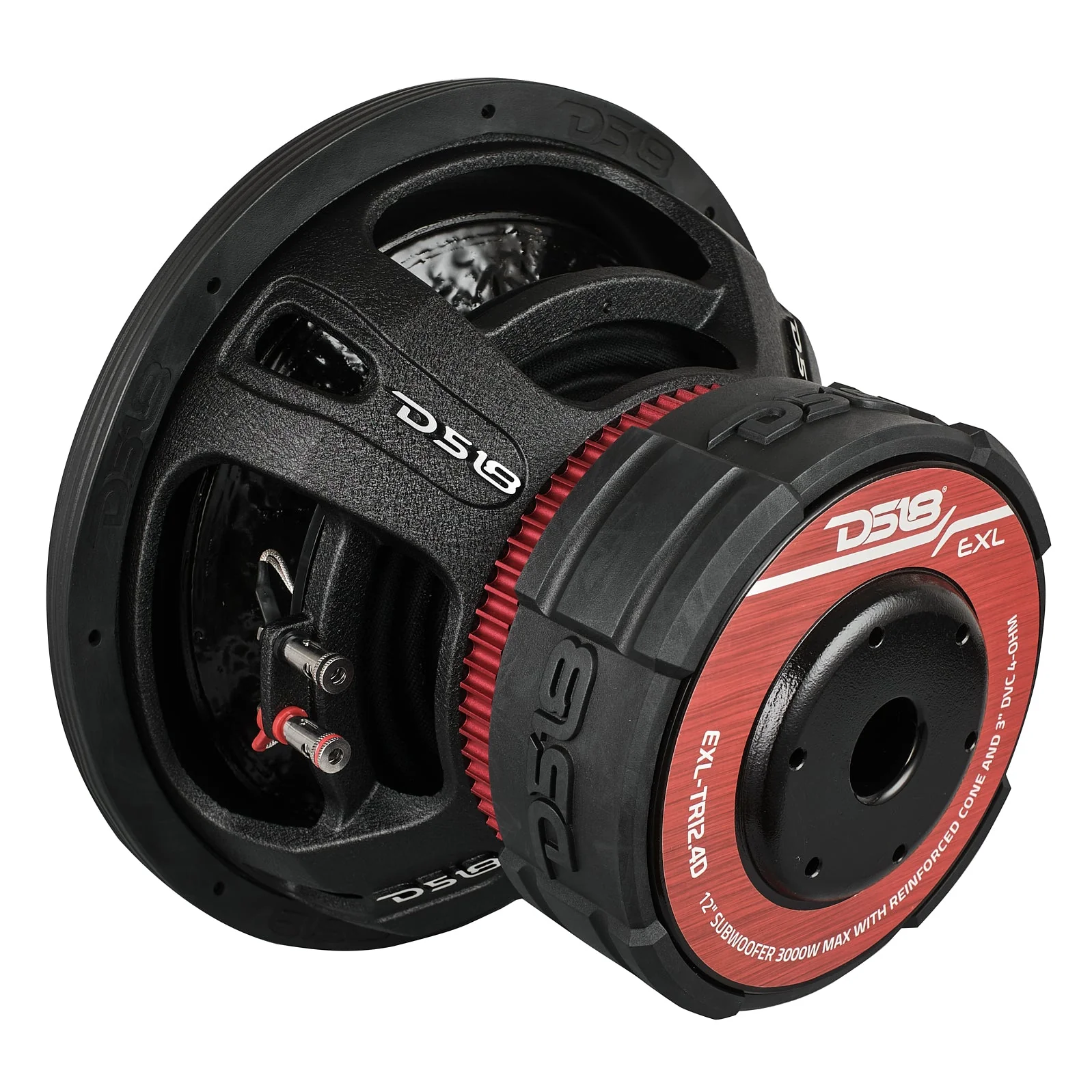 EXL 12” Subwoofer Dual Stack with Reinforced Cone 1500 Watts RMS 3" Dvc 4-Ohm - Image 3