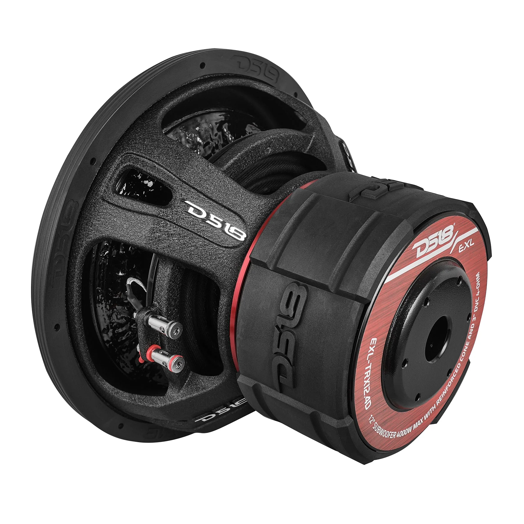EXL 12” Subwoofer Triple Stack with Reinforced Cone 2000 Watts RMS 3” Dvc 4-Ohm - Image 3