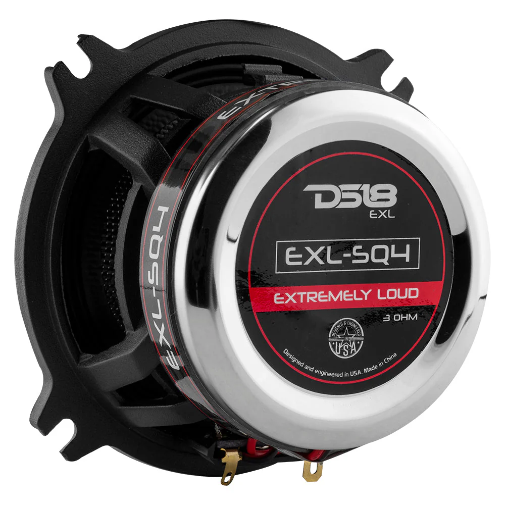 EXL 4" 2-Way Coaxial Speaker with Fiber Glass Cone | 60W RMS 3-Ohm - Image 5