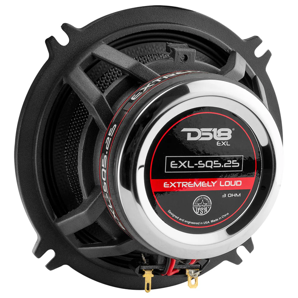 EXL 5.25" 2-Way Coaxial Speaker with Fiber Glass Cone | 80W RMS 3-Ohm - Image 5