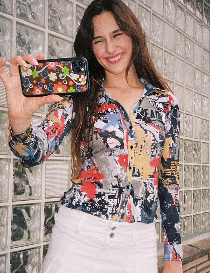 Far Out Floral iPhone Case - Image 16