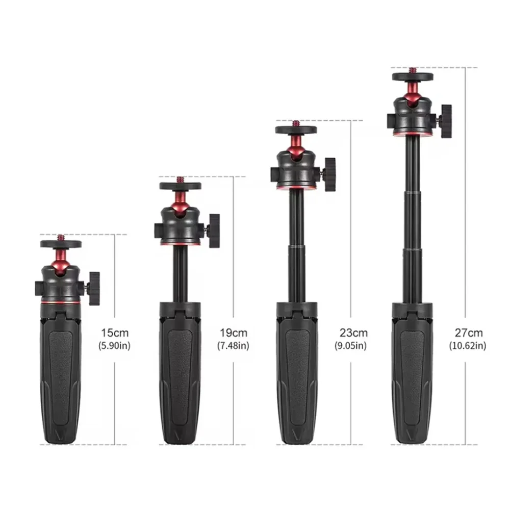 FGCLSY Extension Pole Tripod, Mini Selfie Stick Tripod Stand Handle Grip - Image 2