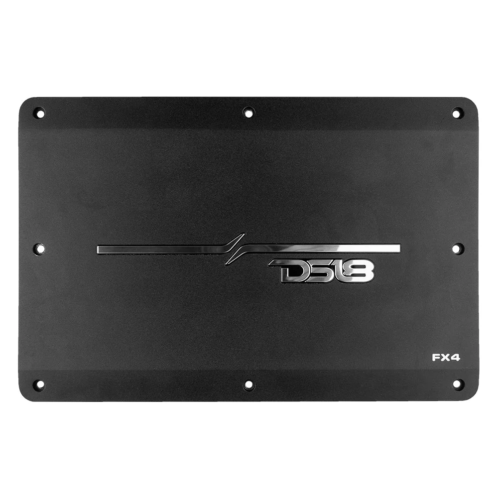 Flush Mount / Surface Mount 4 Channel Class D Amplifier With Acrylic Cover for Custom Installation 4 X 180 Watts RMS @ 4 Ohm - Image 4