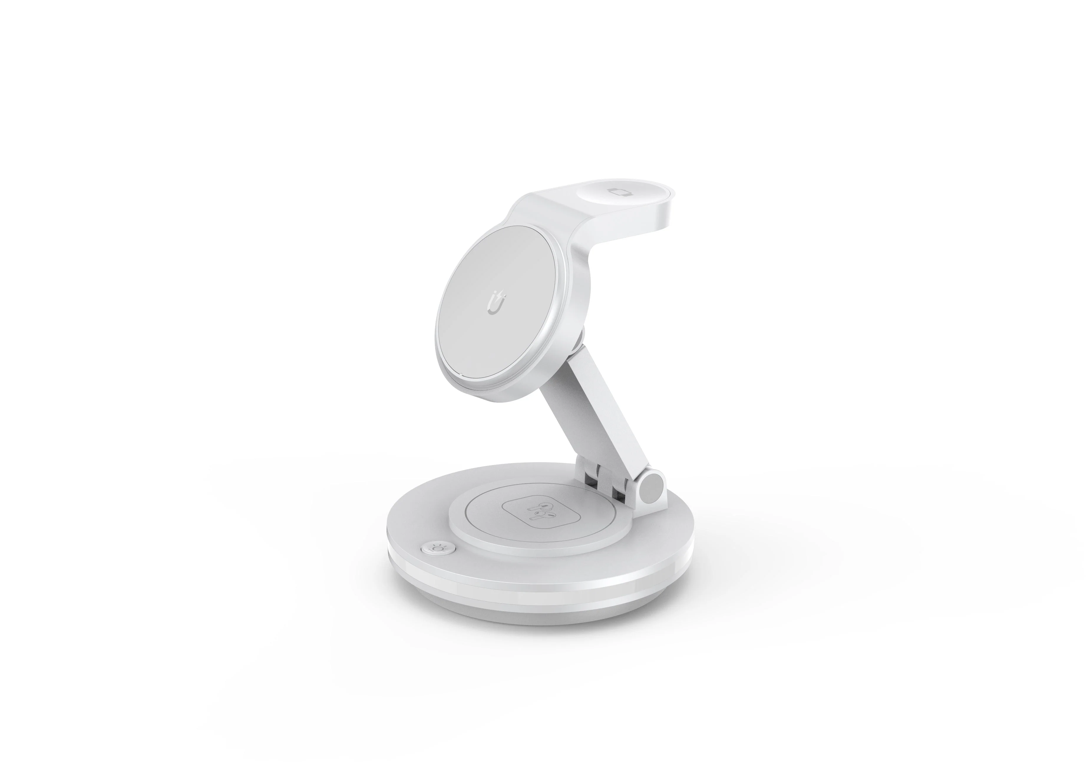 Foldable 4-in-1 Magnetic Wireless Charging Station with 7-Color Night Light for iPhone, Apple Watch & AirPods - Image 27