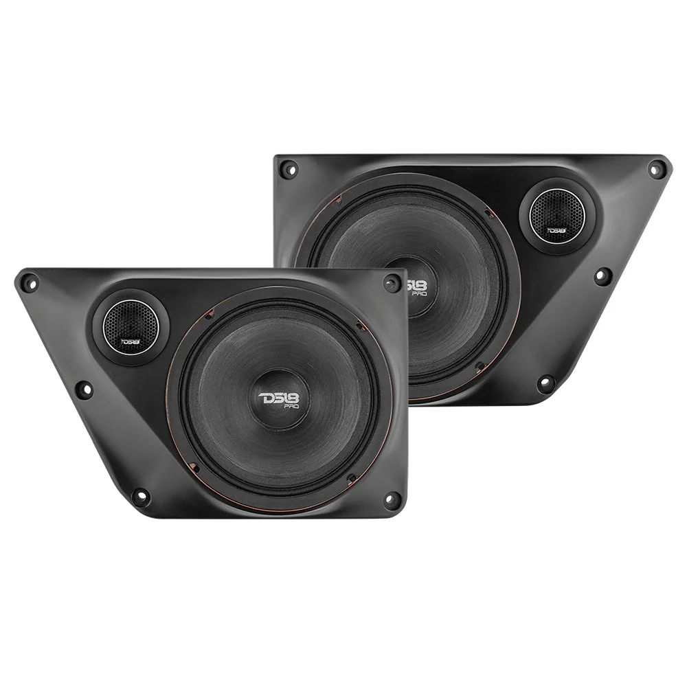 Ford Bronco 6th Gen 4 Door Back Doors 6.5" Speakers and 2.3" Tweeter Panels - Image 3