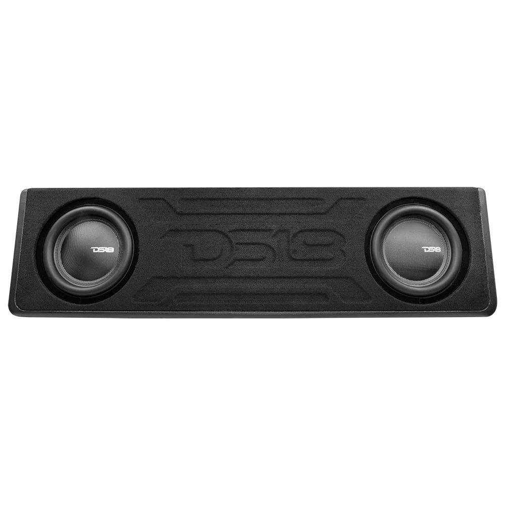 Ford F-150 2 x 10" Subwoofer Loaded Enclosure Package With Vinyl Finish and Dream LED Lights (MADE IN USA) - Image 2