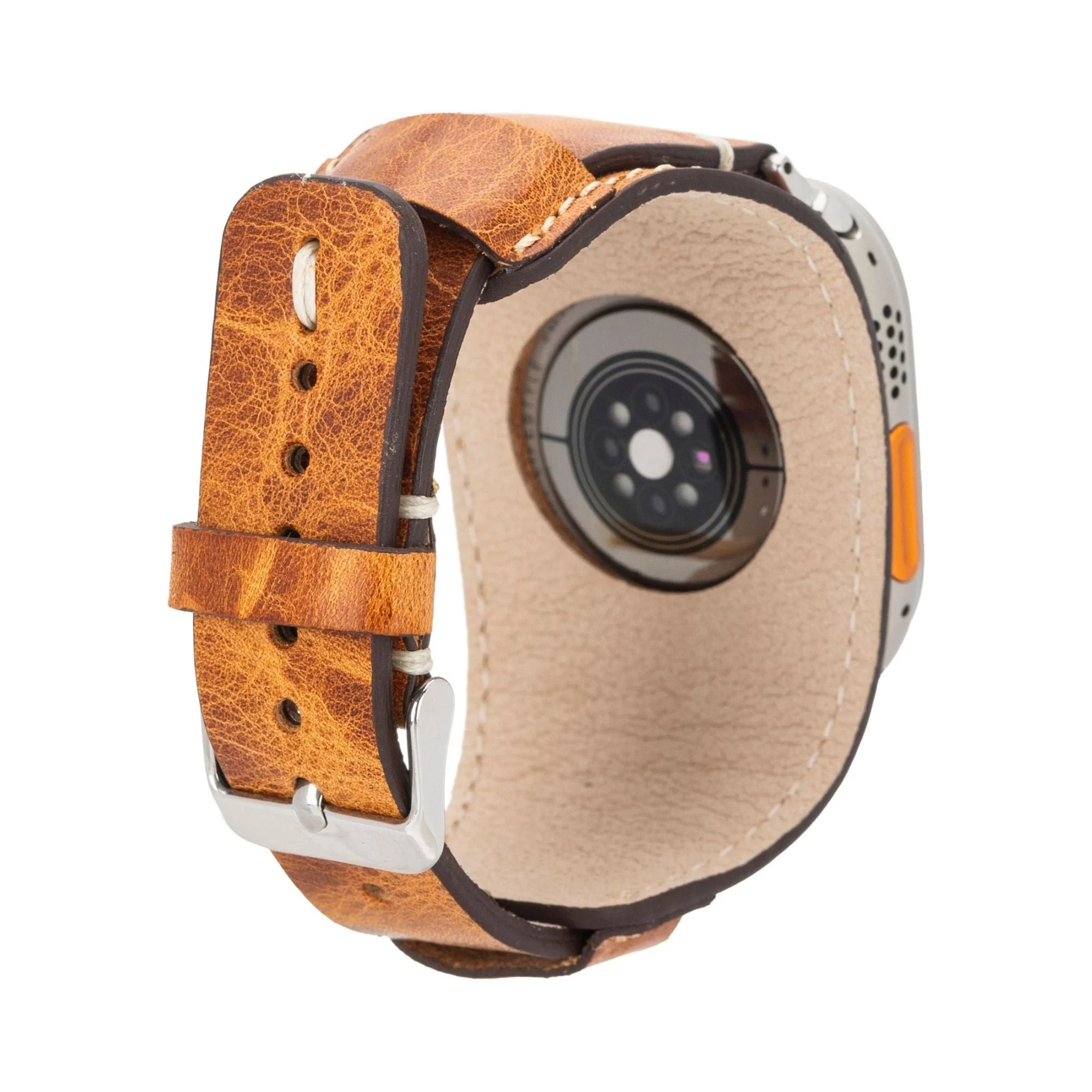 Fort Cuff Leather Bands for Apple Watch 9, Ultra 2 & SE - Image 10