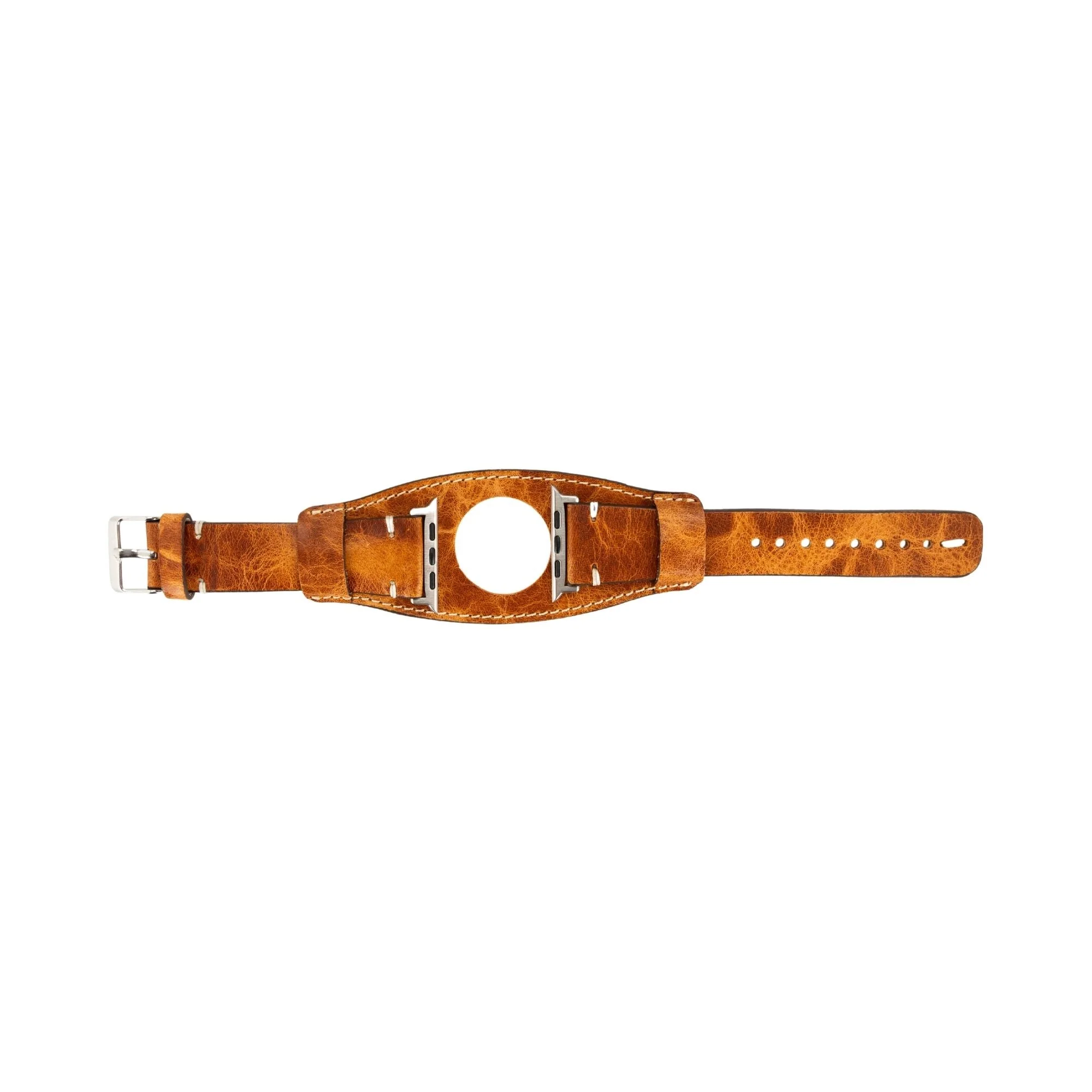 Fort Cuff Leather Bands for Apple Watch 9, Ultra 2 & SE - Image 12
