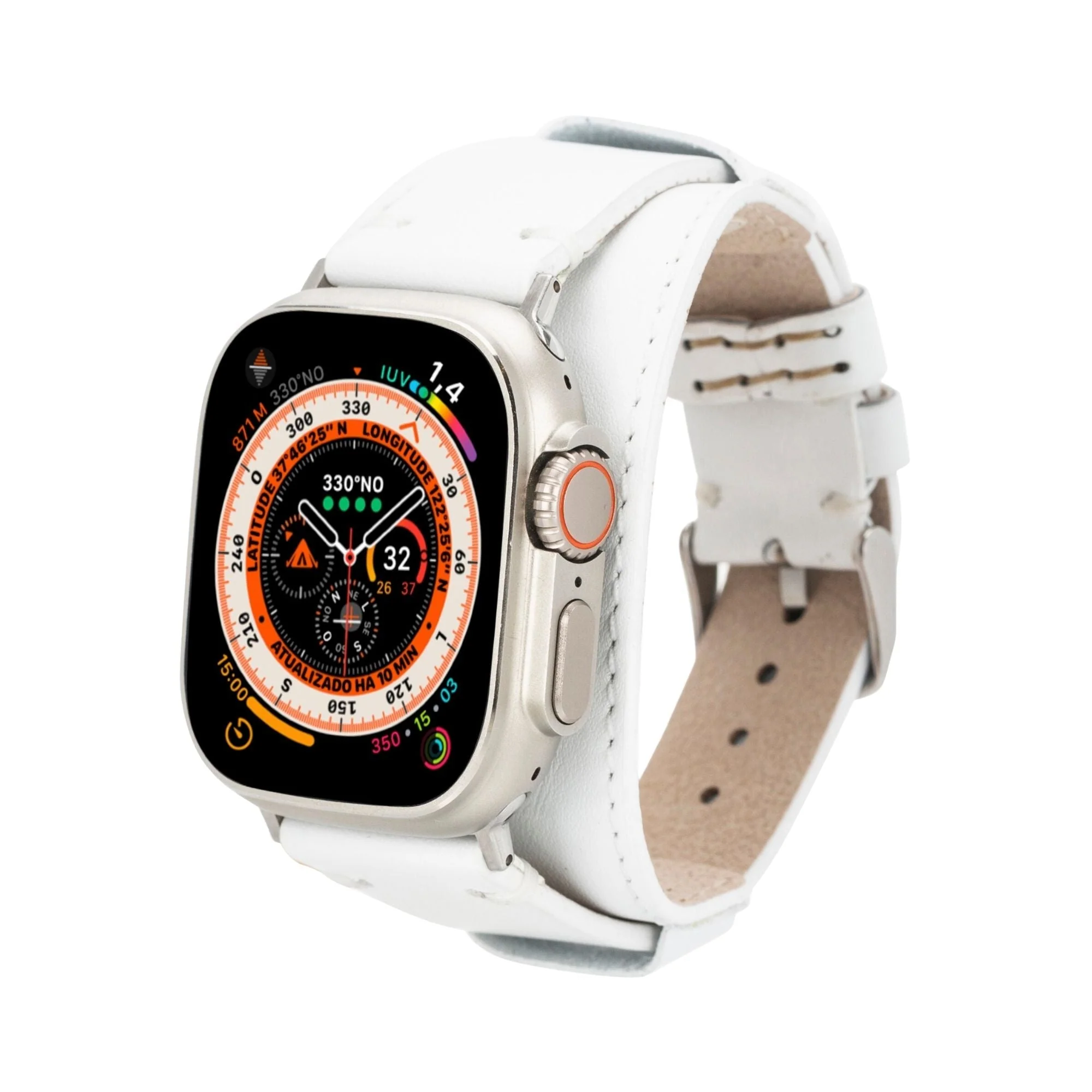 Fort Cuff Leather Bands for Apple Watch 9, Ultra 2 & SE - Image 5
