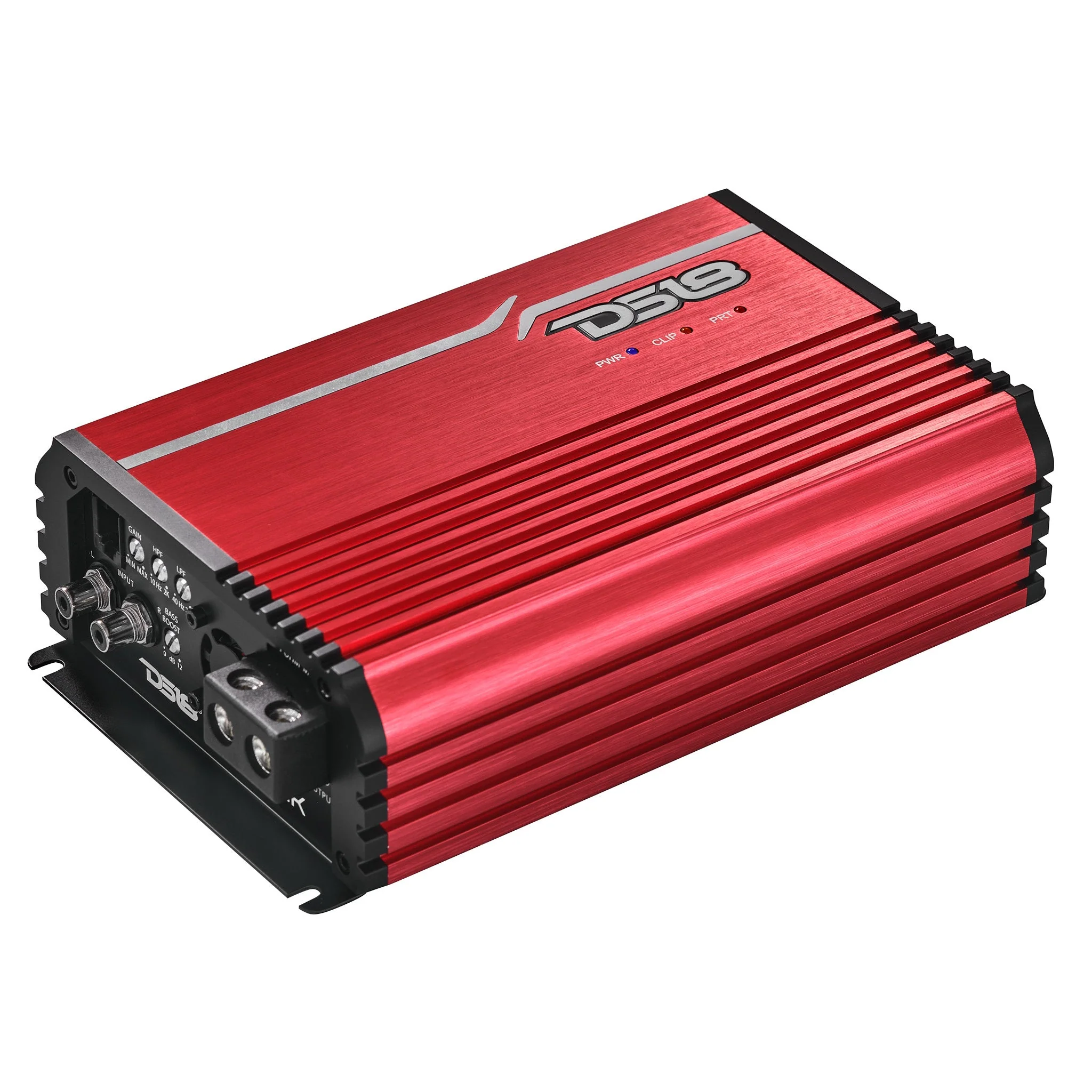 FRP Compact Full-Range Class D 1-Channel Amplifier 2,500 Watts Rms @ 1-ohm Red - Image 3