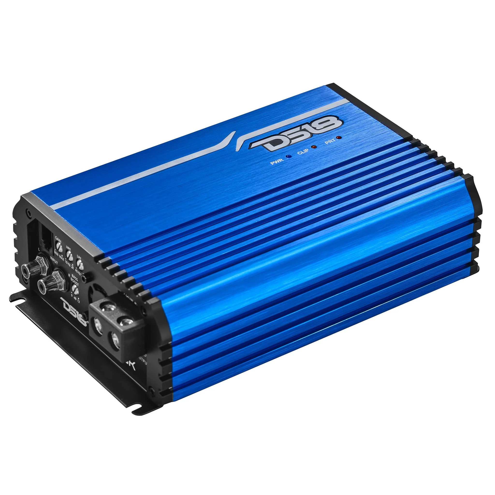 FRP Compact Full-Range Class D 1-Channel Amplifier 2,500 Watts Rms @ 1-ohm Red Blue - Image 3
