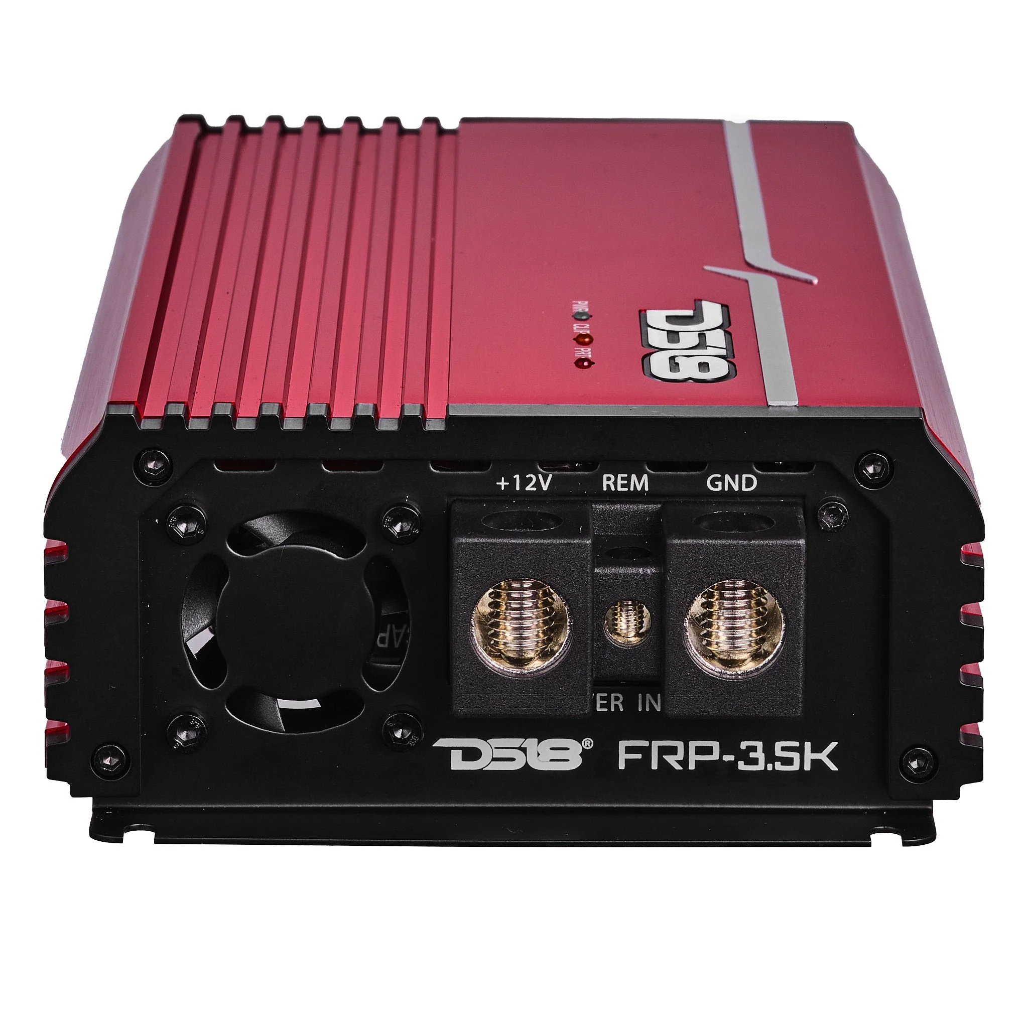 FRP Compact Full-Range Class D 1-Channel Amplifier 3,500 Watts Rms @ 1-Ohm Red - Image 5