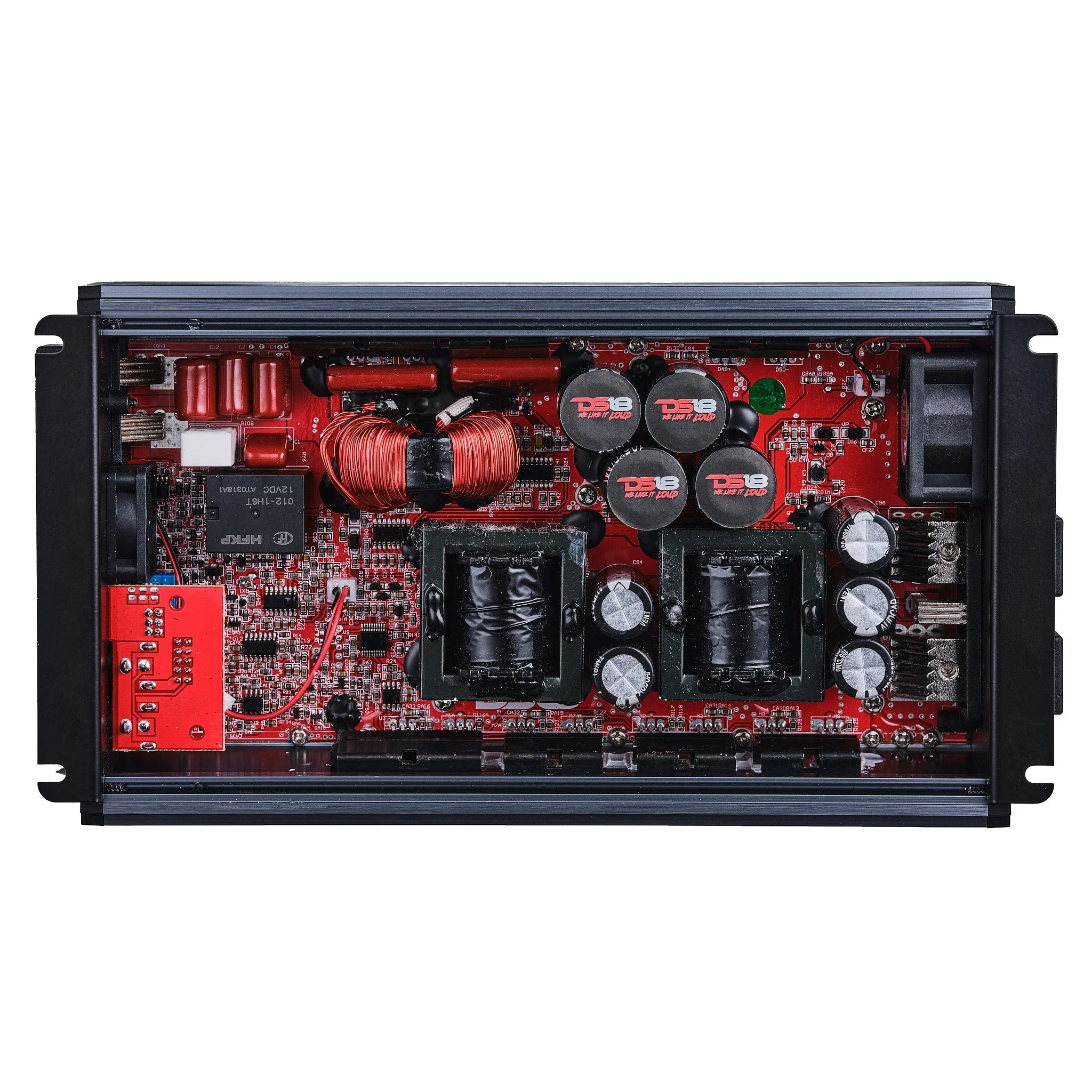 FRP Compact Full-Range Class D 1-Channel Amplifier 3,500 Watts Rms @ 1-Ohm Titanium - Image 2