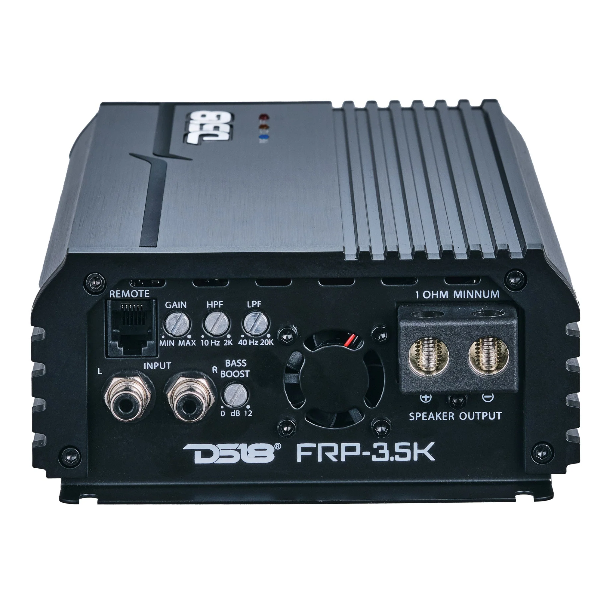 FRP Compact Full-Range Class D 1-Channel Amplifier 3,500 Watts Rms @ 1-Ohm Titanium - Image 4