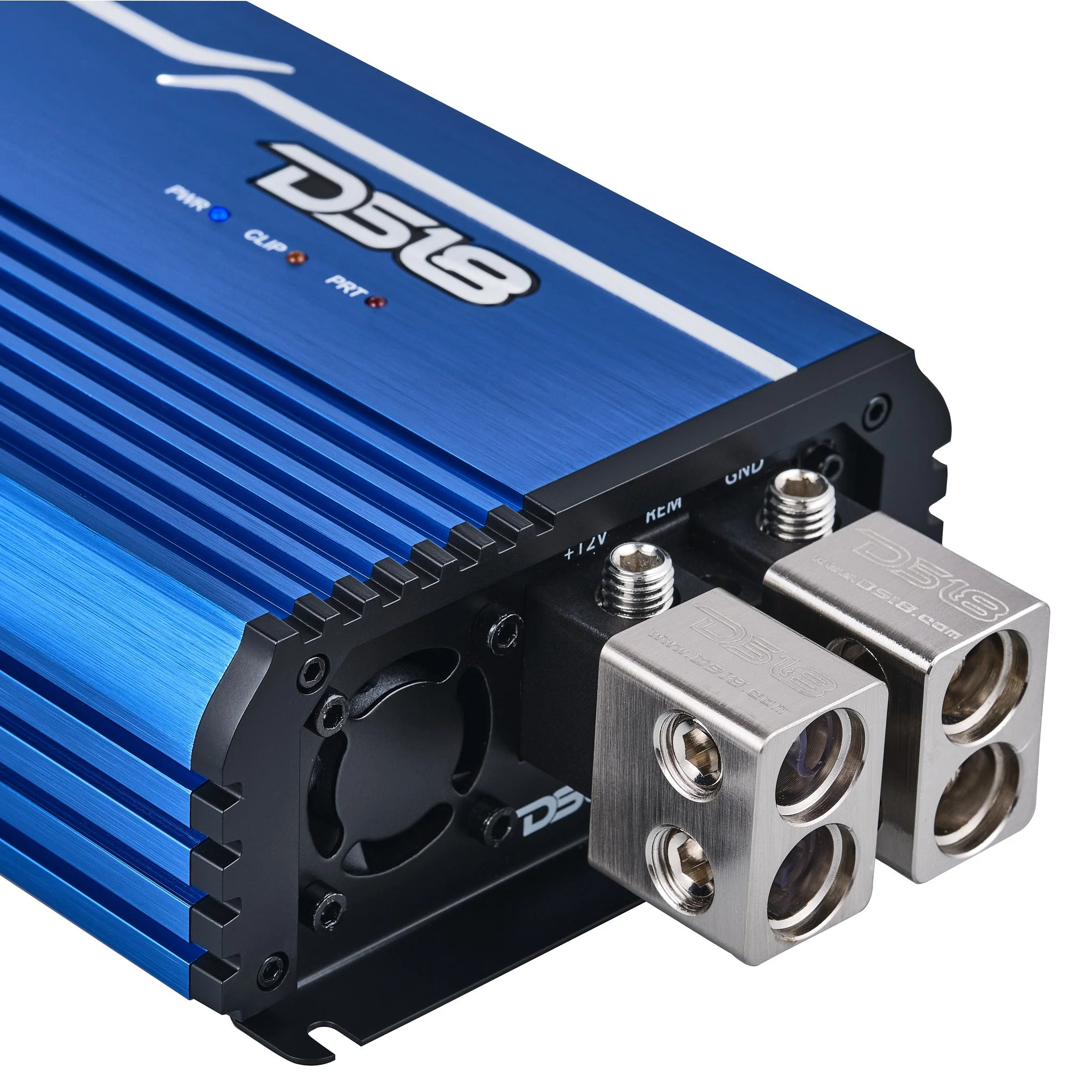 FRP Compact Full-Range Class D 1-Channel Amplifier 5,000 Watts Rms @ 1-Ohm Blue - Image 6