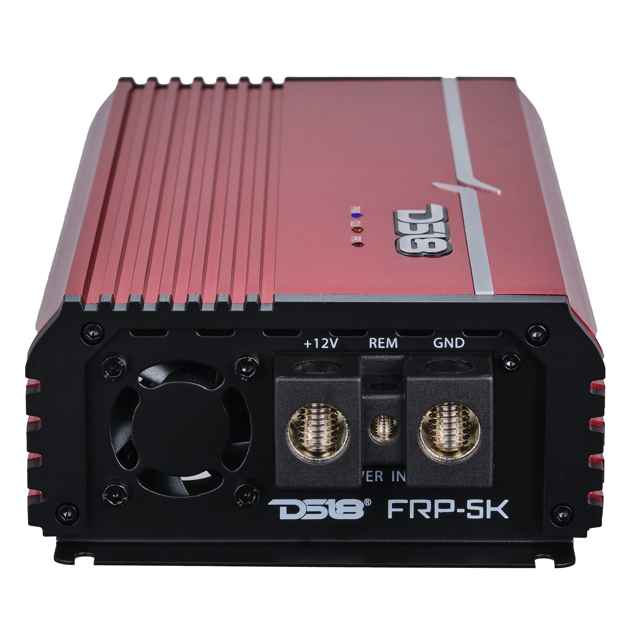 FRP Compact Full-Range Class D 1-Channel Amplifier 5,000 Watts Rms @ 1-Ohm Red - Image 5