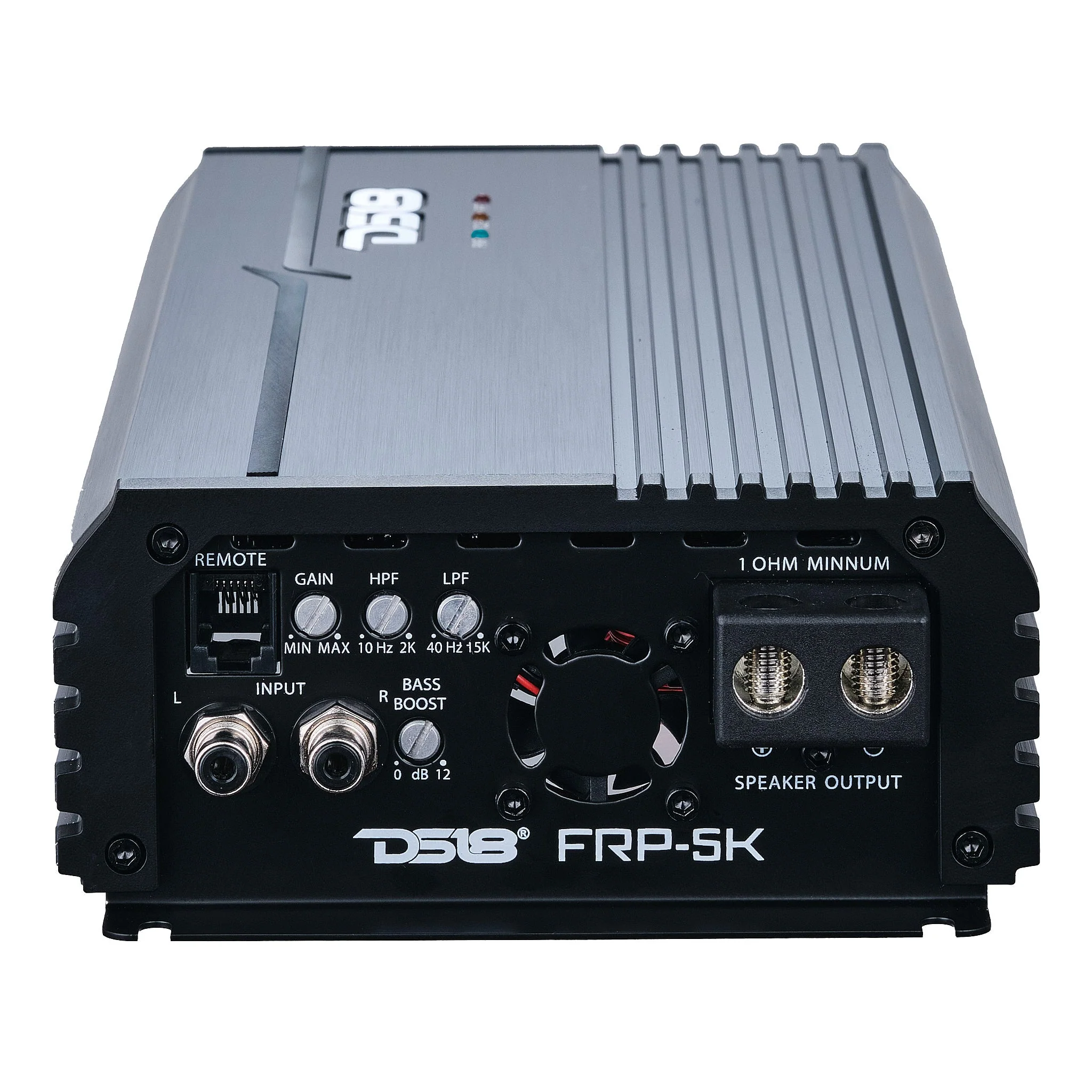 FRP Compact Full-Range Class D 1-Channel Amplifier 5,000 Watts Rms @ 1-Ohm Titanium - Image 4