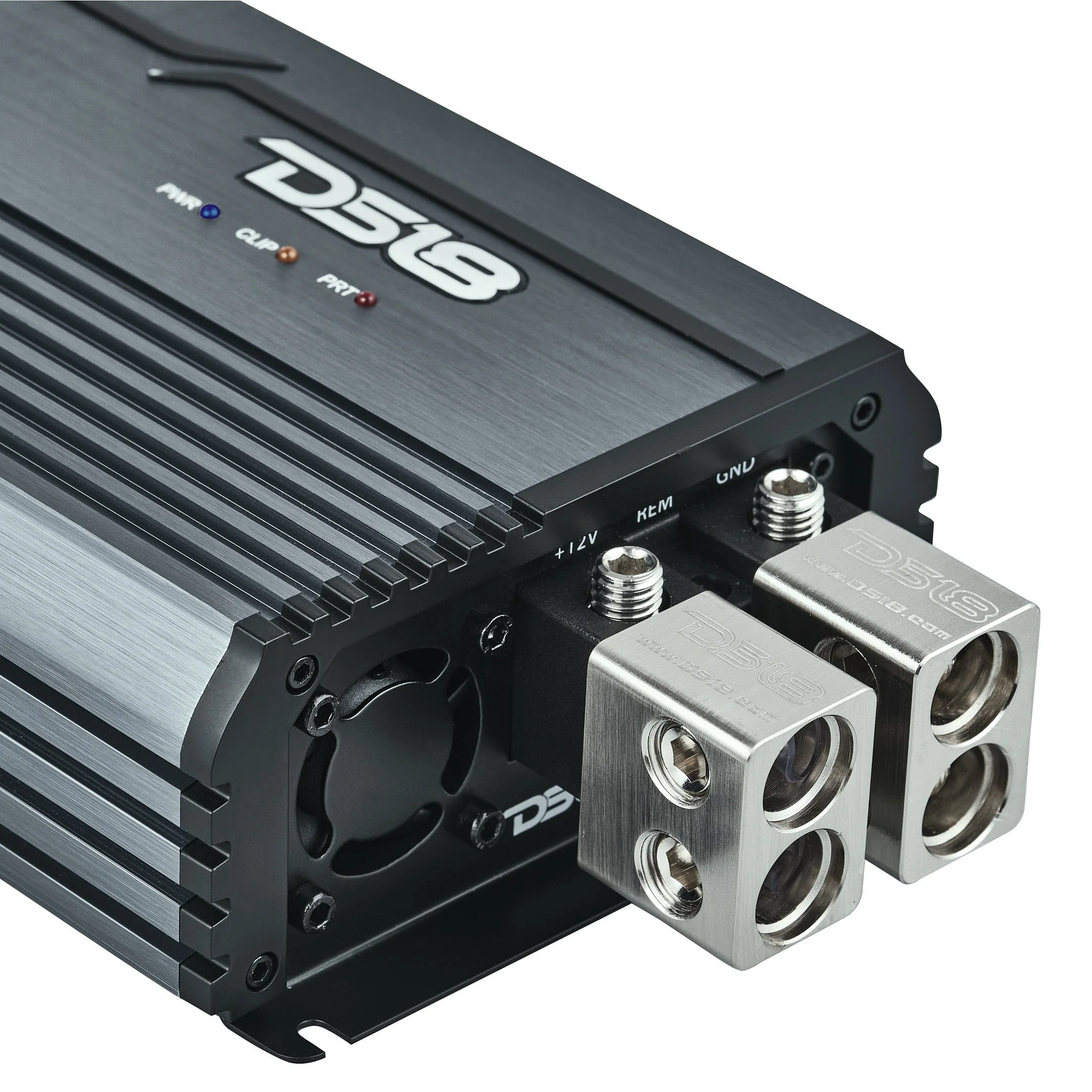 FRP Compact Full-Range Class D 1-Channel Amplifier 5,000 Watts Rms @ 1-Ohm Titanium - Image 6