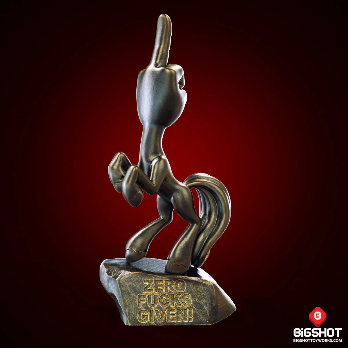 FUnicorn Bronze Edition 8-inch resin sculpture - Image 2