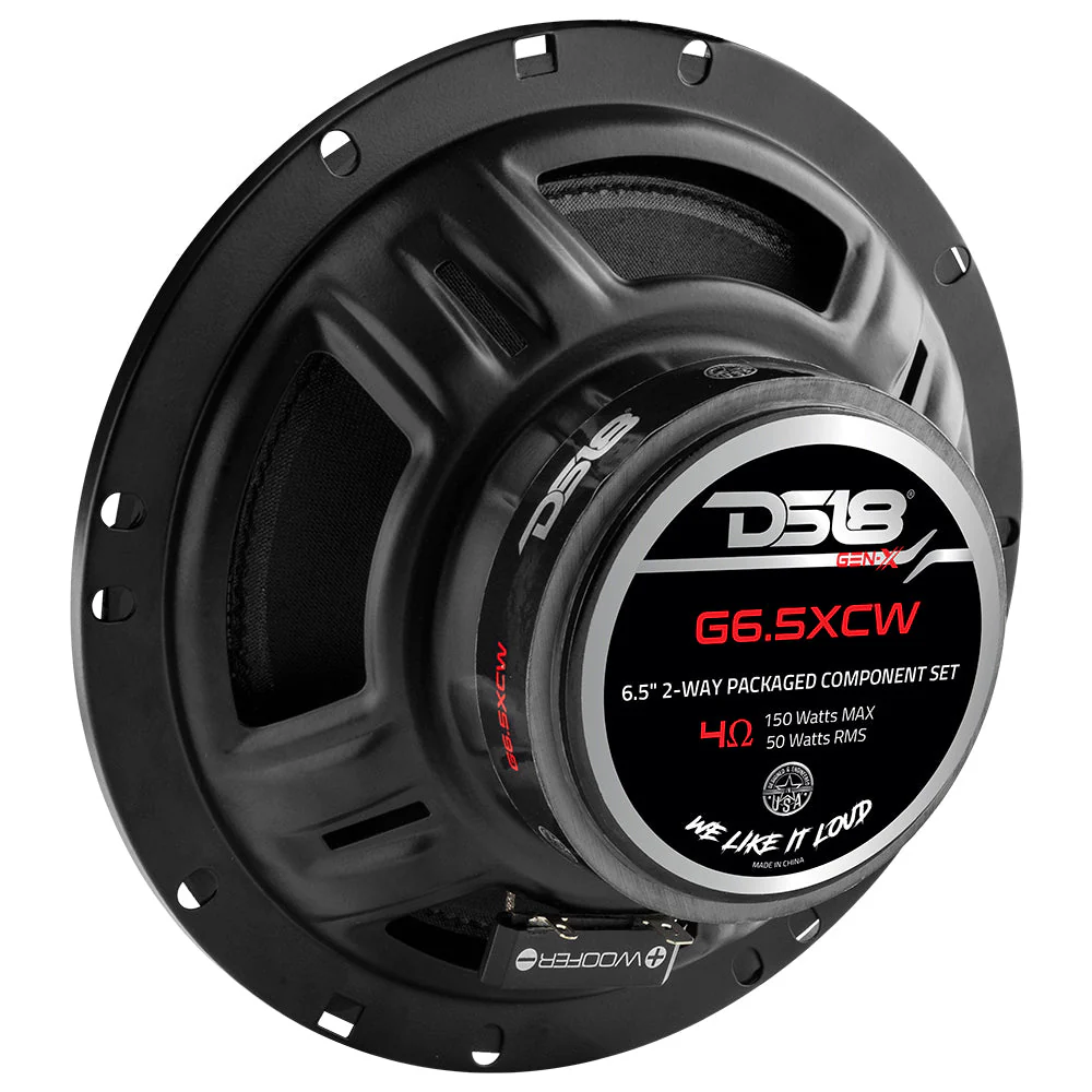G6.5XC GEN-X 6.5" 2-Way Component Set Speaker System 150 Watts 4-Ohm - Image 5