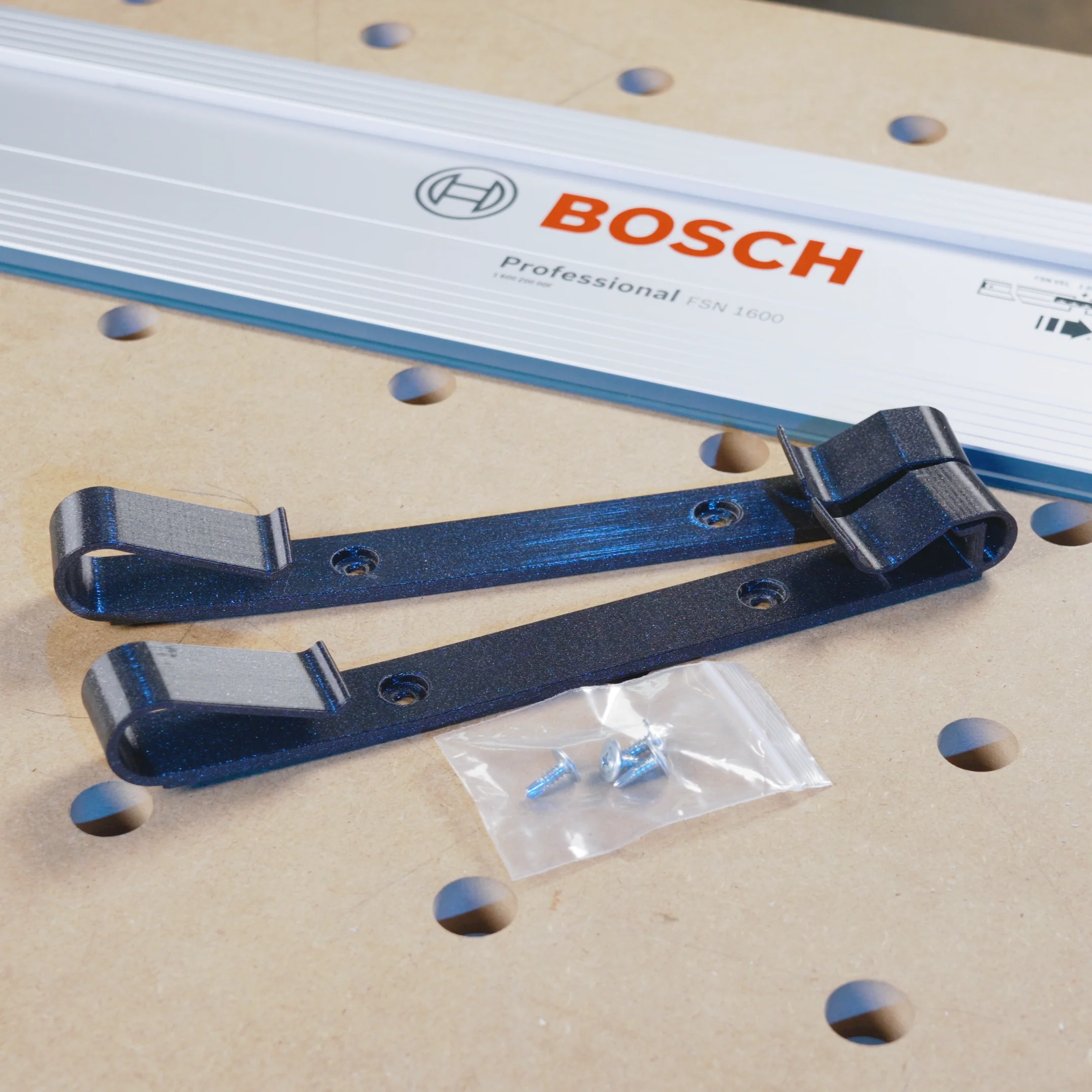 Garage Door/Wall Mount Brackets for Bosch Guide Rails - Image 3