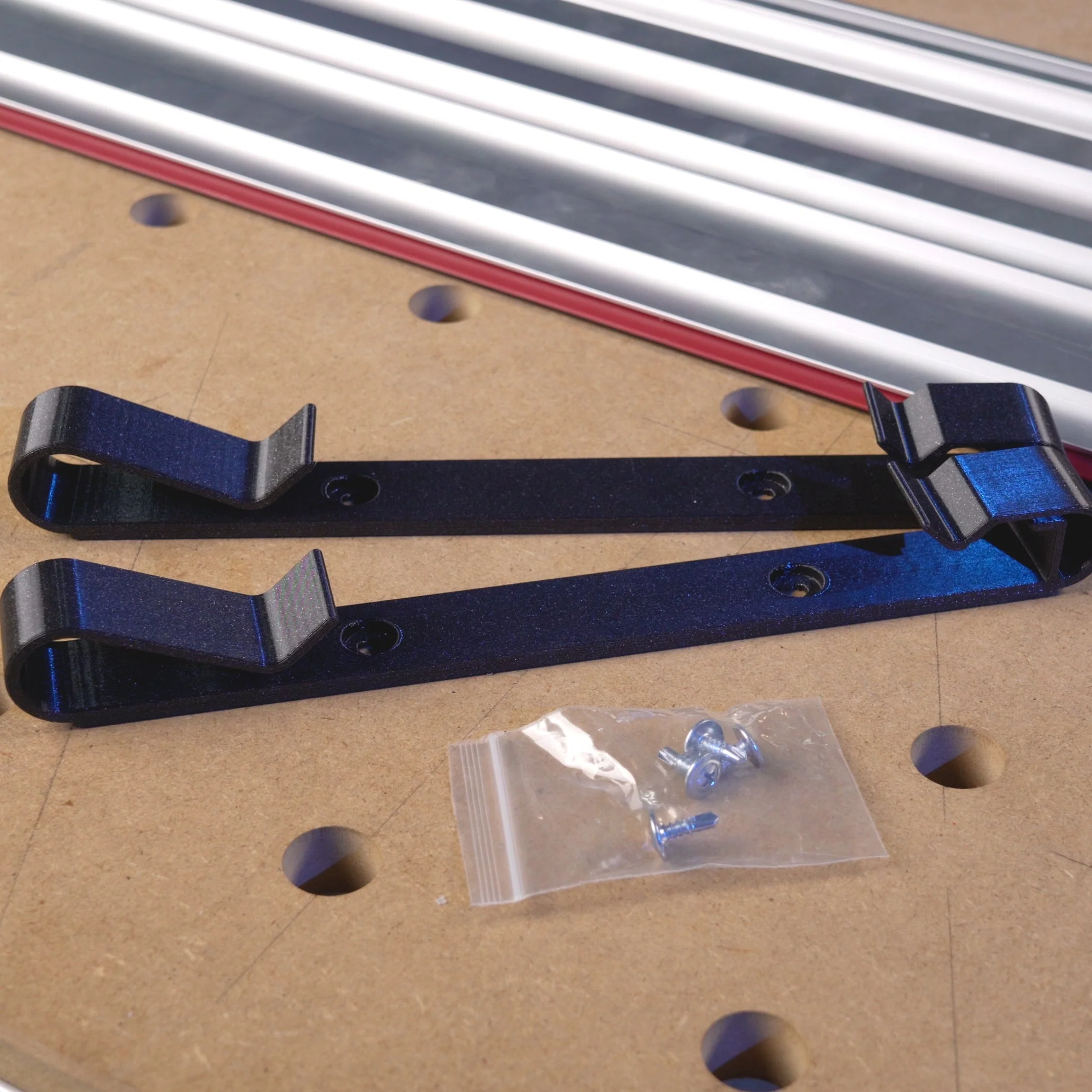 Garage Door/Wall Mount Brackets for Milescraft Guide Rails - Image 3