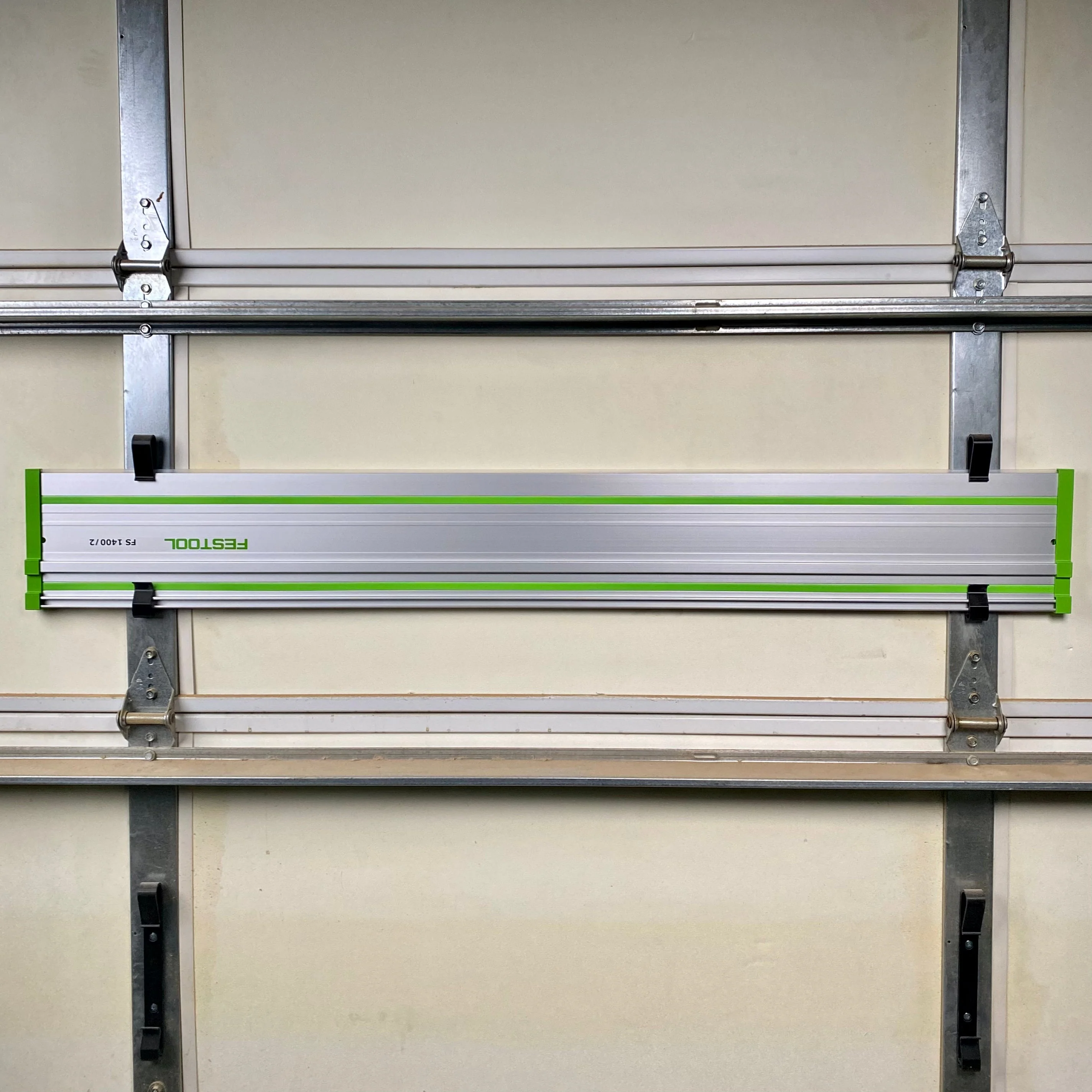 Garage Door/Wall Mount Brackets for Track Saw Guide Rails - Image 4