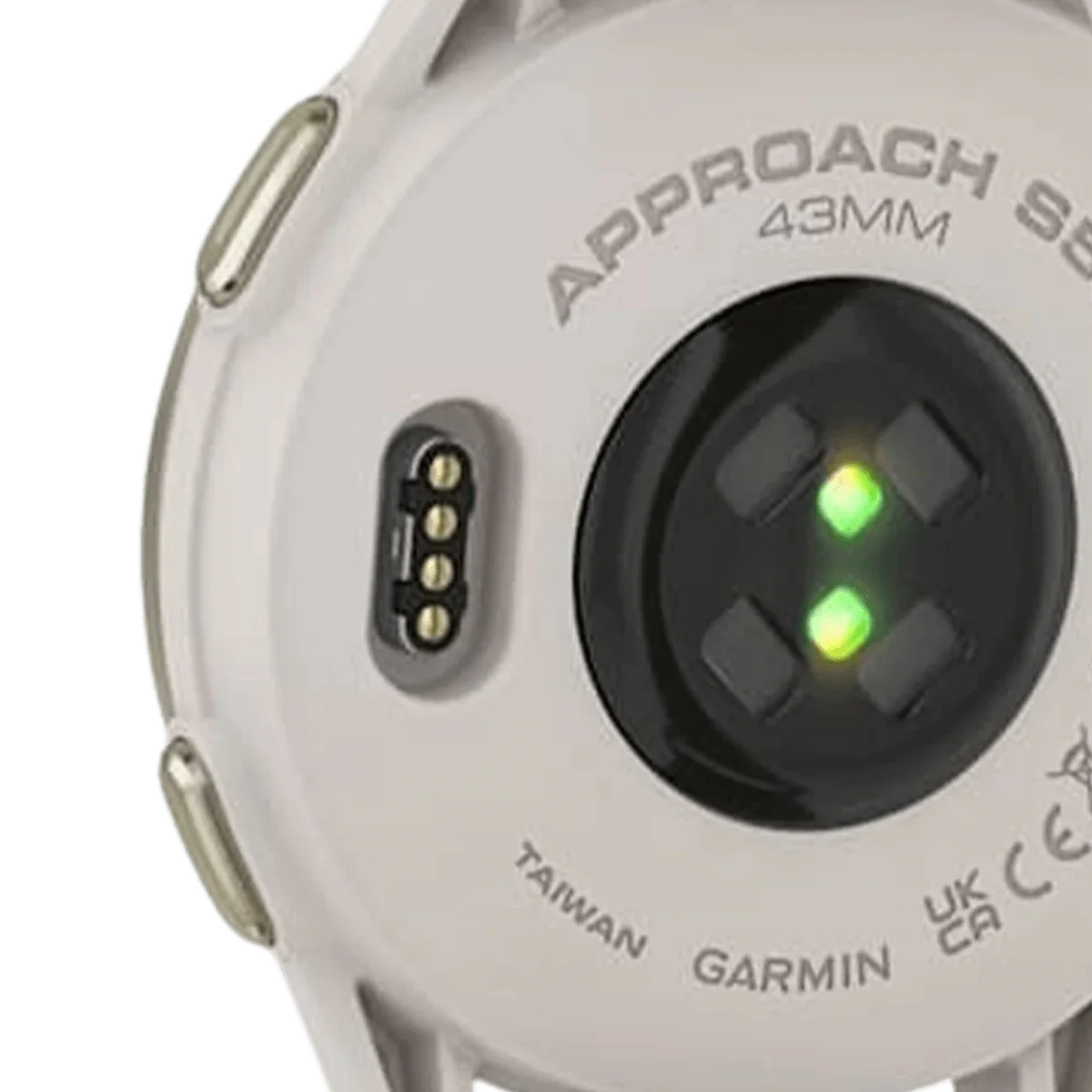 Garmin Approach S50 Golf Smartwatch Ivory Nylon Band - Image 4