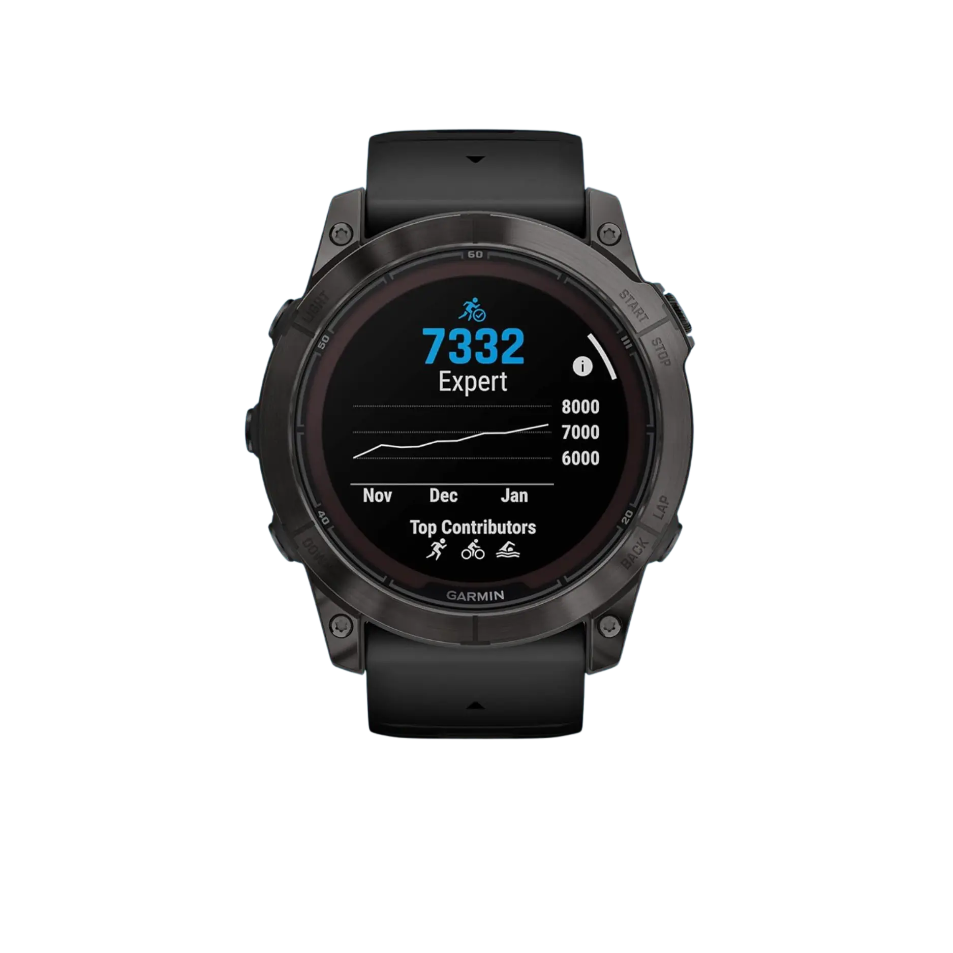 Garmin fēnix 7X Pro Sapphire Solar GPS Smartwatch – Black - Image 2