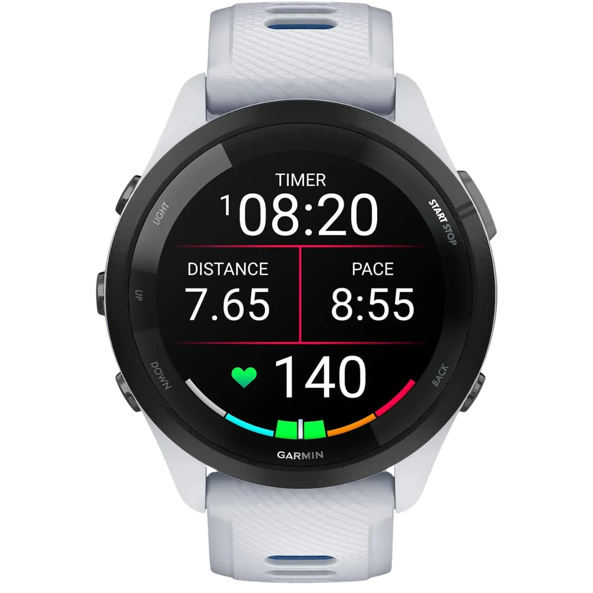 Garmin Forerunner 265S 46mm Running Smartwatch Whitestone - Image 2