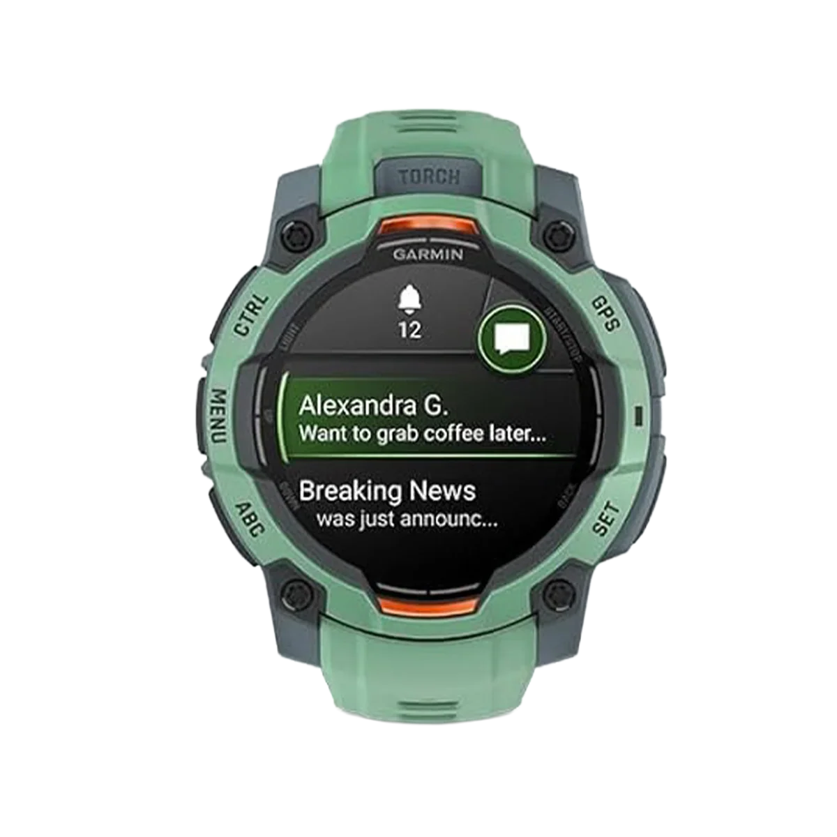 Garmin Instinct 3 45mm Neo Tropic AMOLED GPS Smartwatch - Image 2