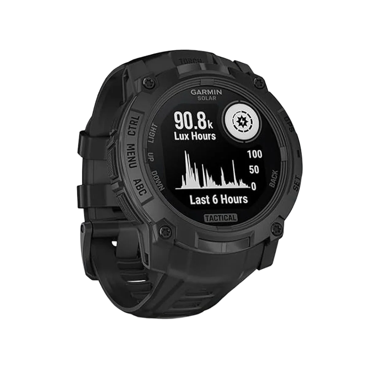 Garmin Instinct 3 Tactical Edition 50mm Solar GPS Watch - Image 2