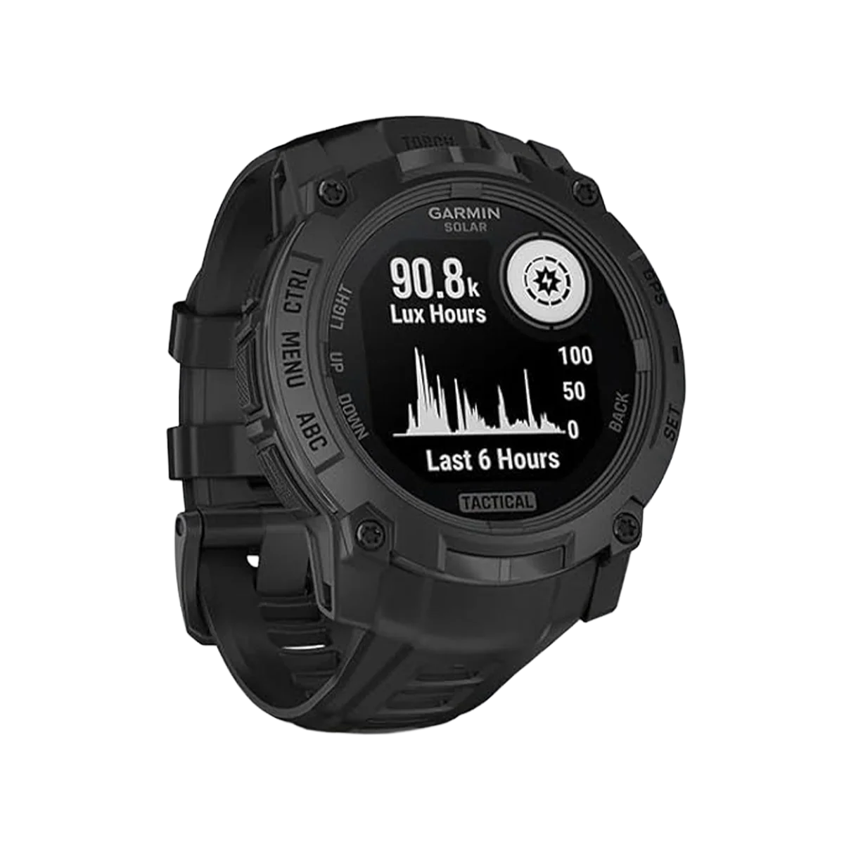 Garmin Instinct 3 Tactical Edition 45mm Solar GPS Smartwatch - Image 2