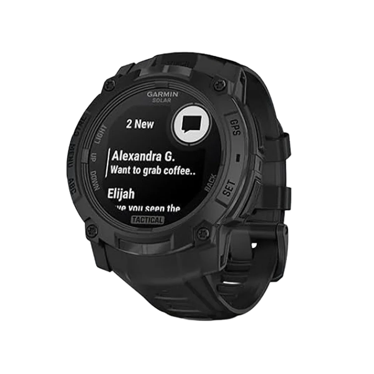 Garmin Instinct 3 Tactical Edition 45mm Solar GPS Smartwatch - Image 4