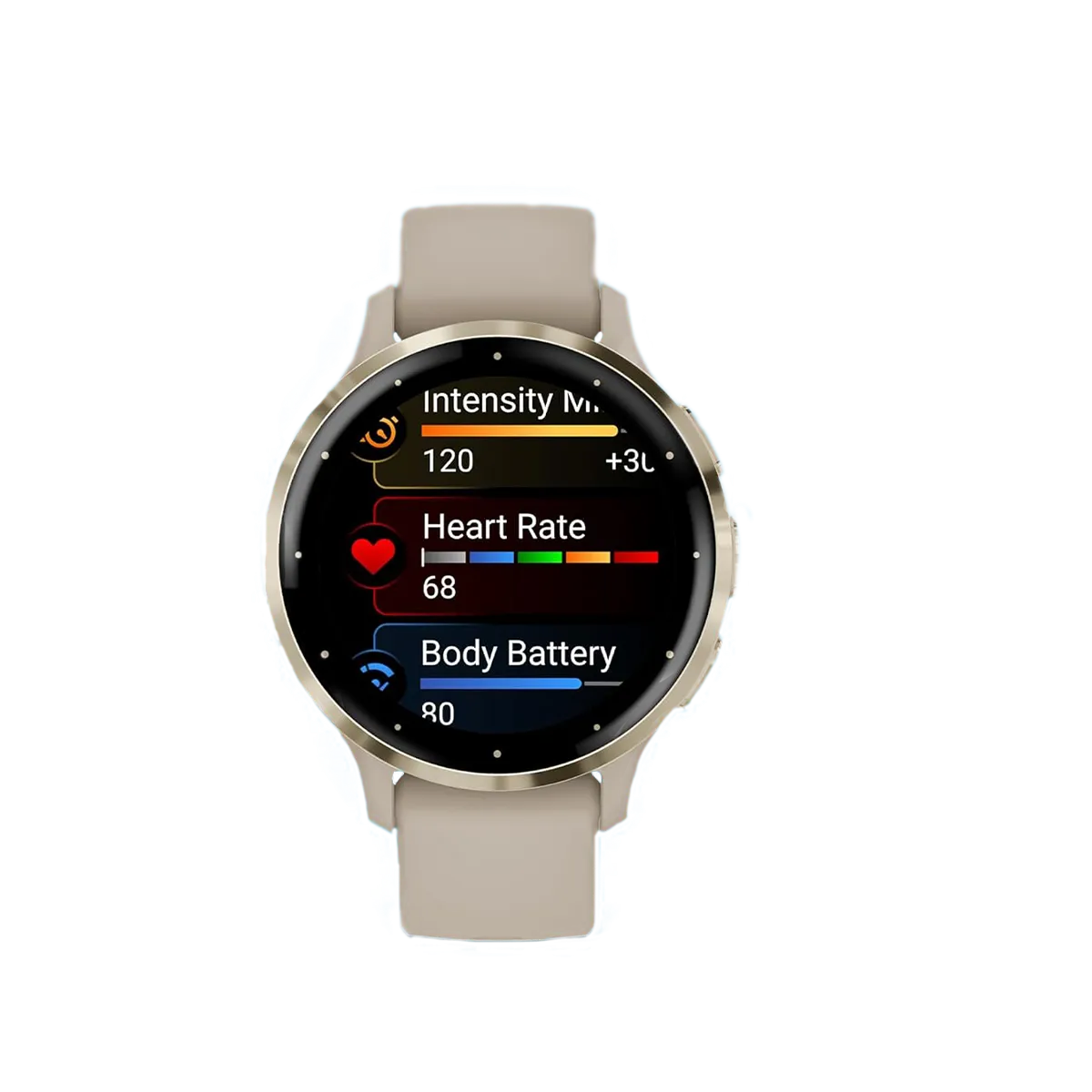 Garmin Venu 3S Soft Gold Stainless Steel Bezel Smart Watch with 41mm - Image 4