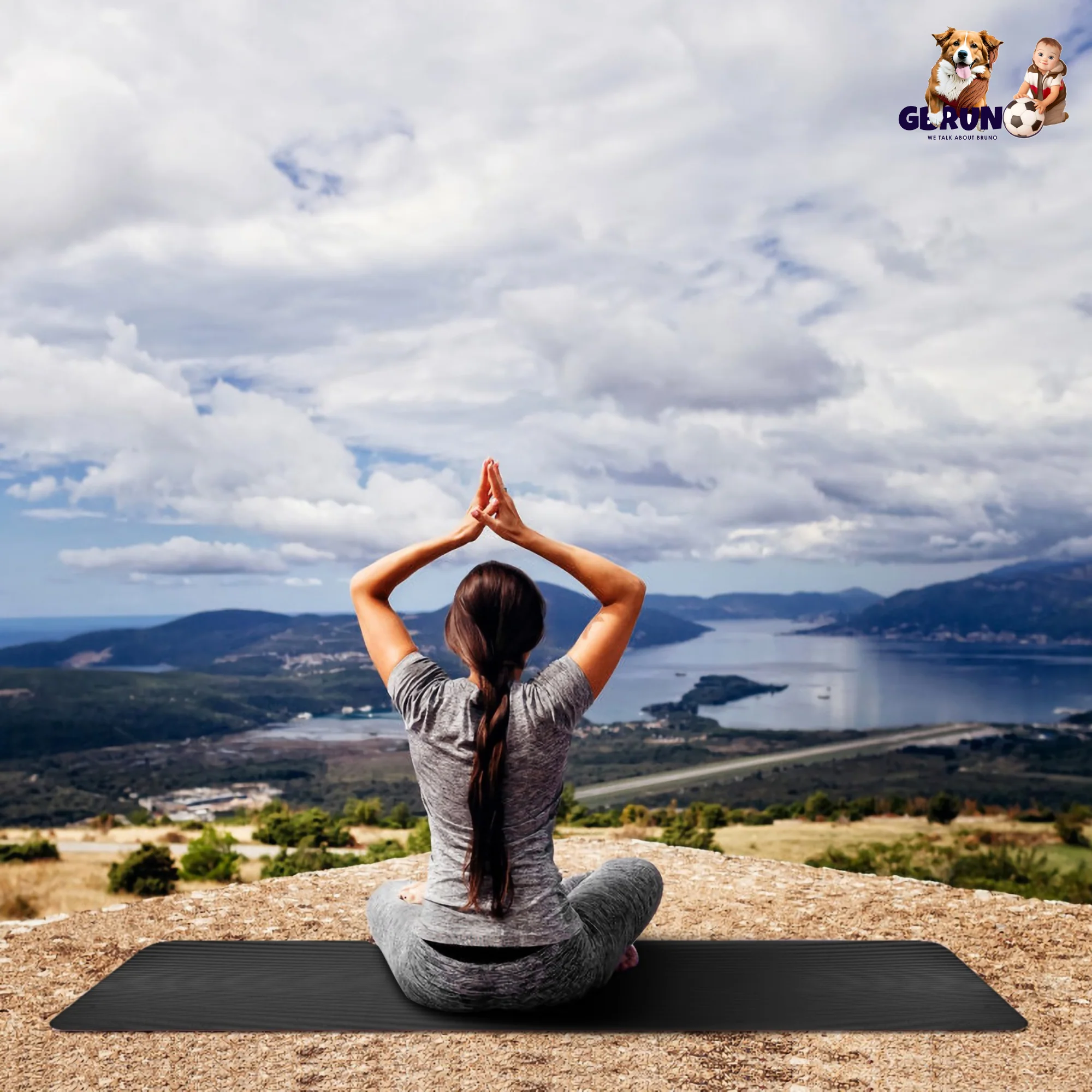 GBruno 0.6-inch Thick Yoga Mat - Image 6