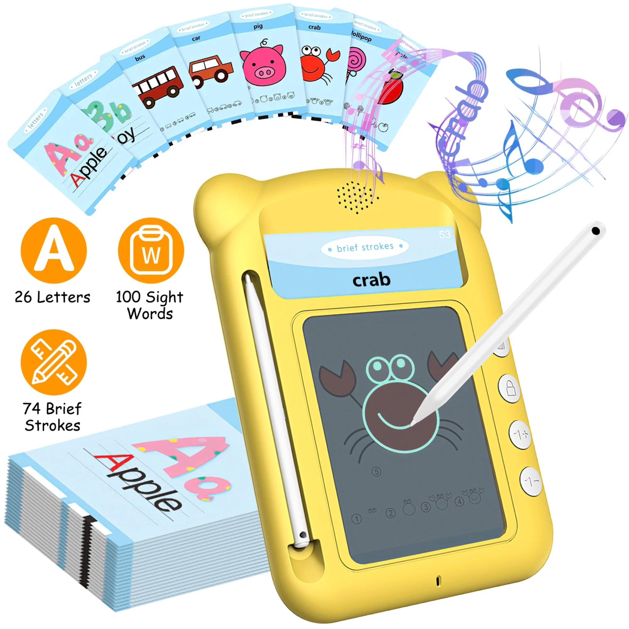 GBruno 100 Words Talking Flash Cards - Image 2