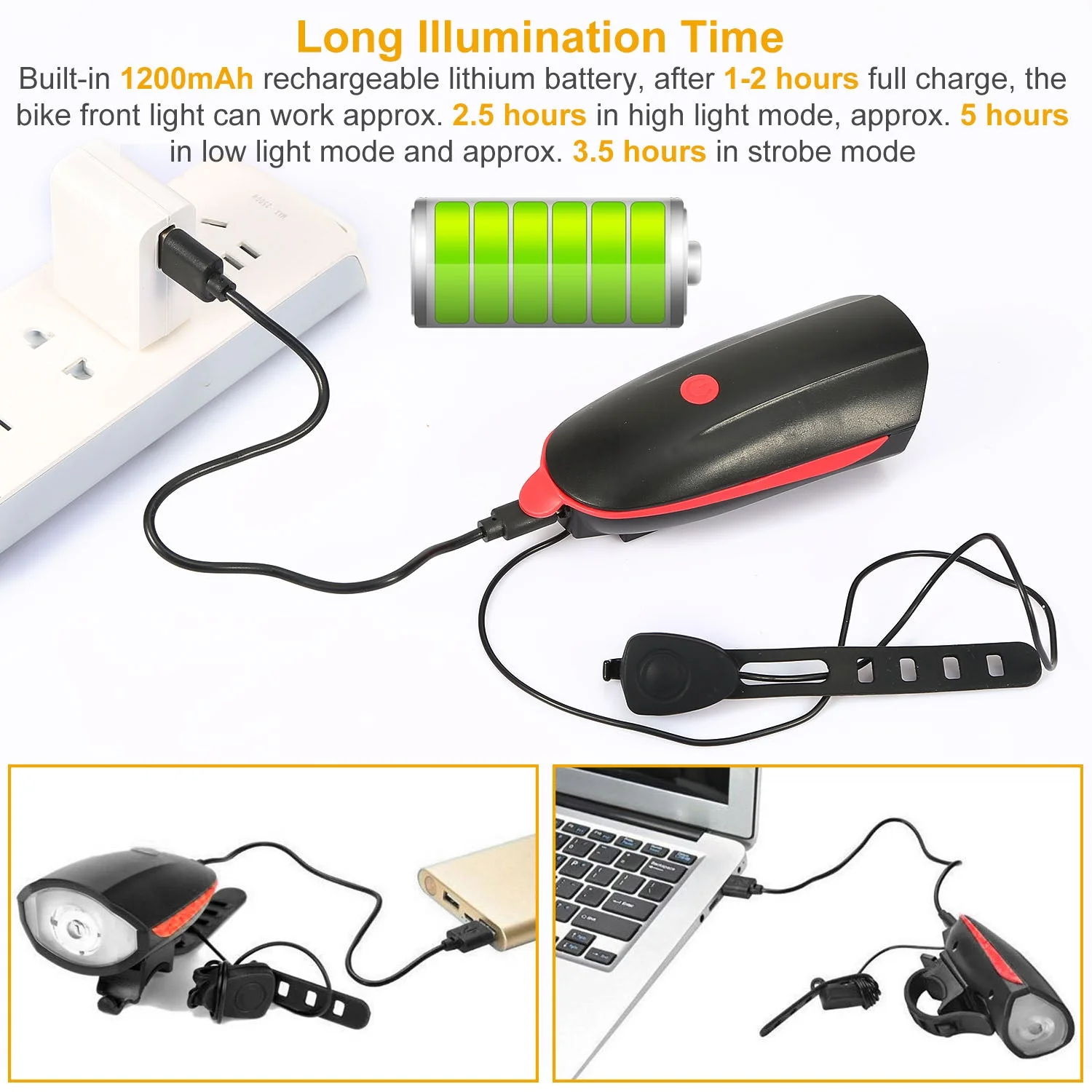 GBruno 10000lm Bike Headlight - Image 4