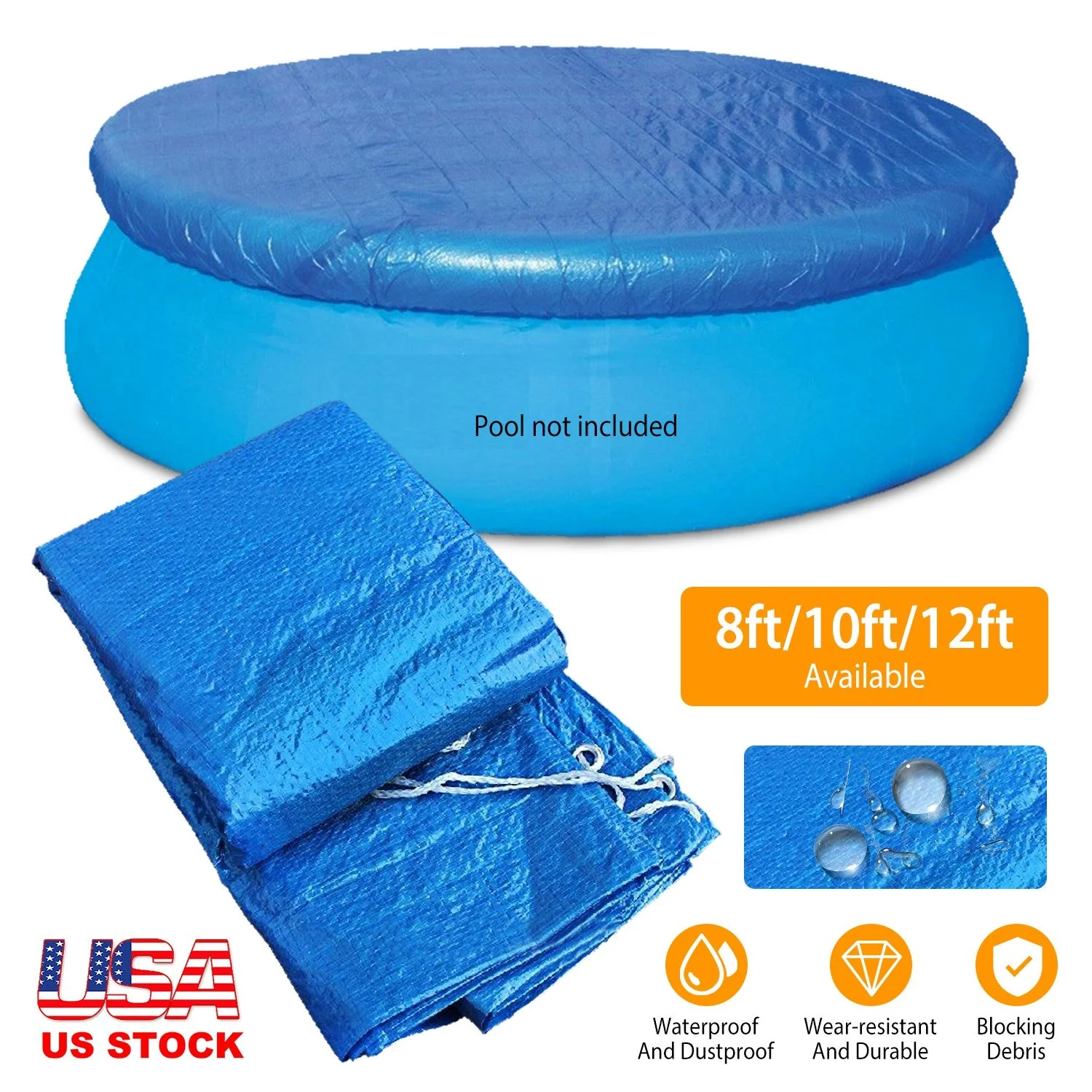 GBruno 10ft Swimming Pool Cover - Image 3