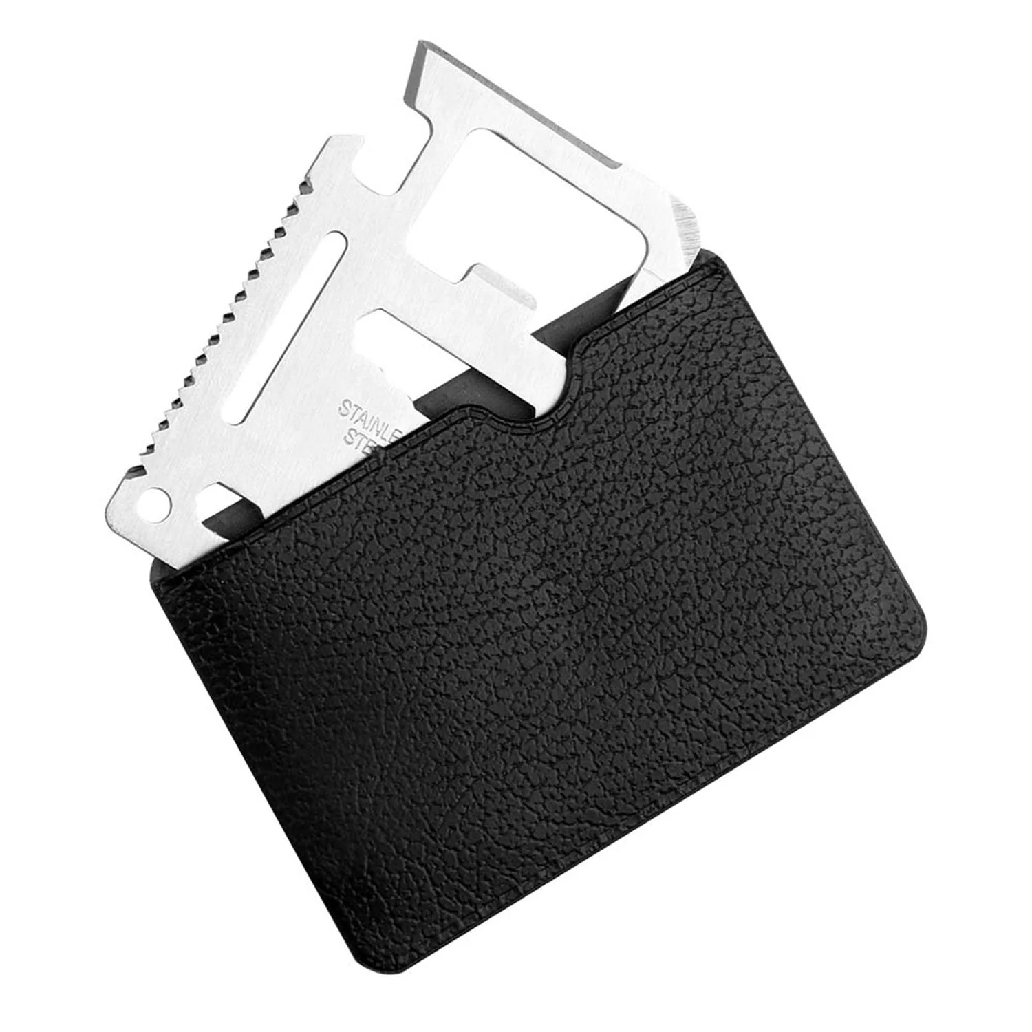 GBruno 11 In 1 Stainless Steel Multi-tool Credit Card - Image 2